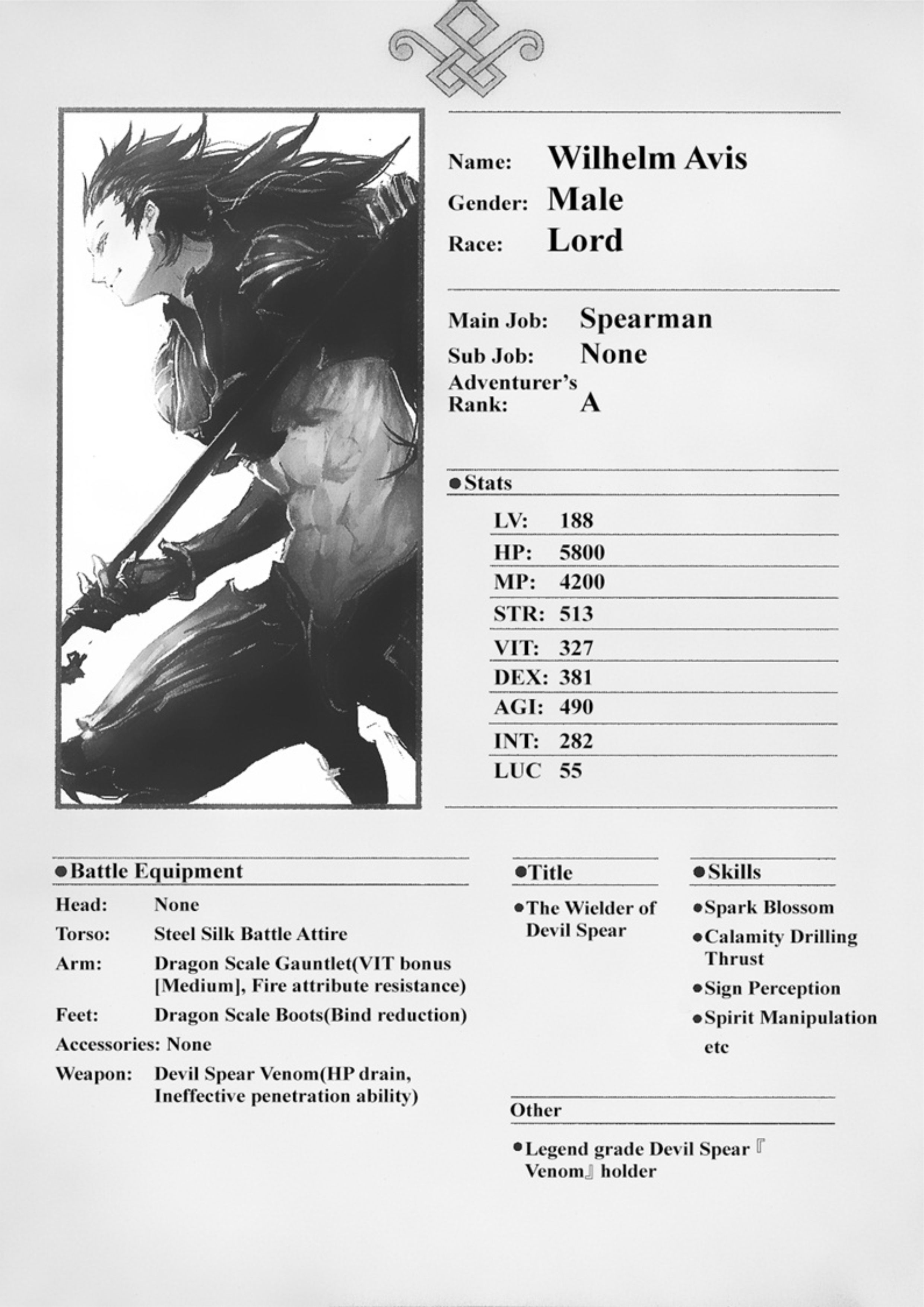 The New Gate V1 Illustration - Megumi Novel