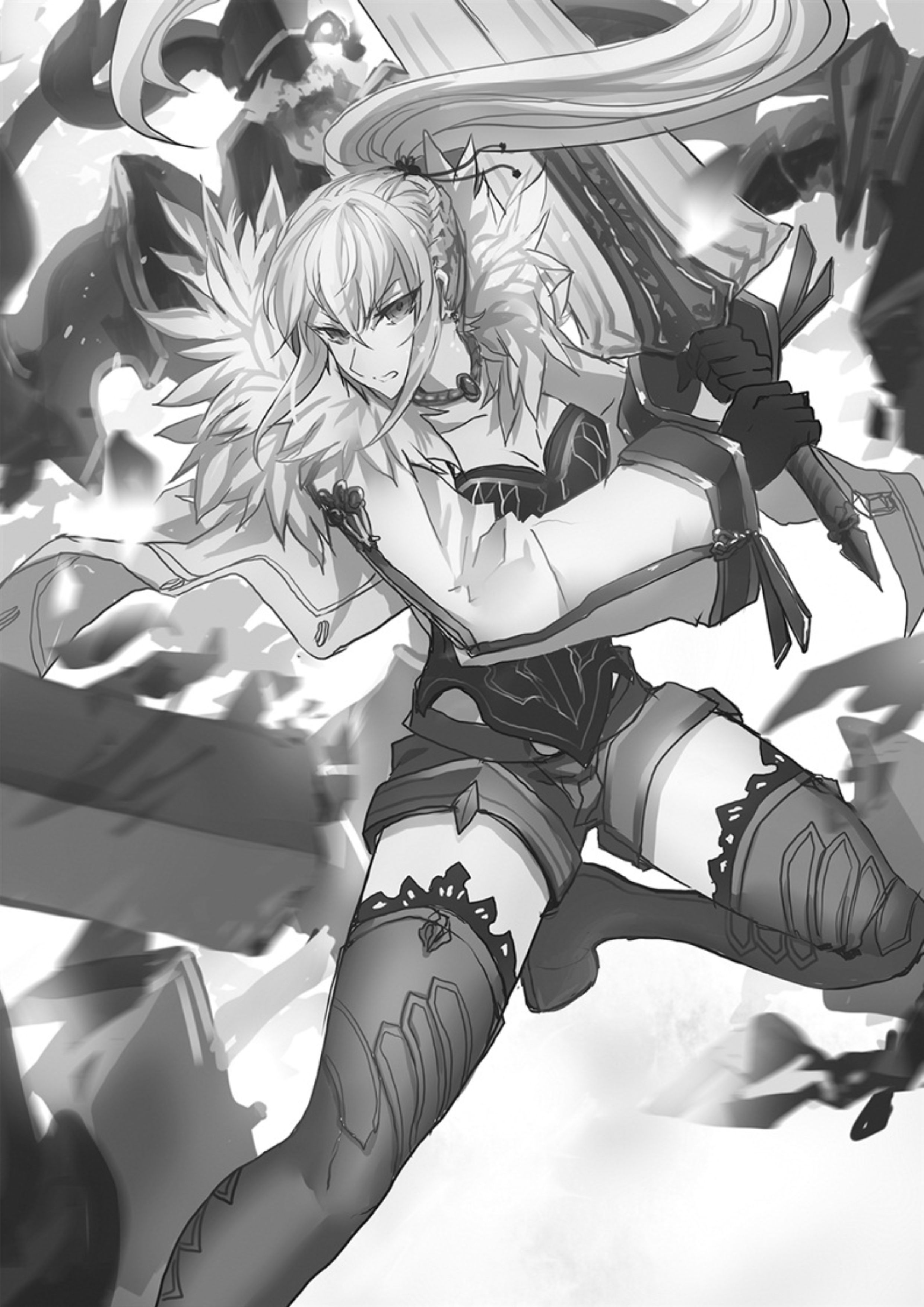 The New Gate V2 Illustration - Megumi Novel