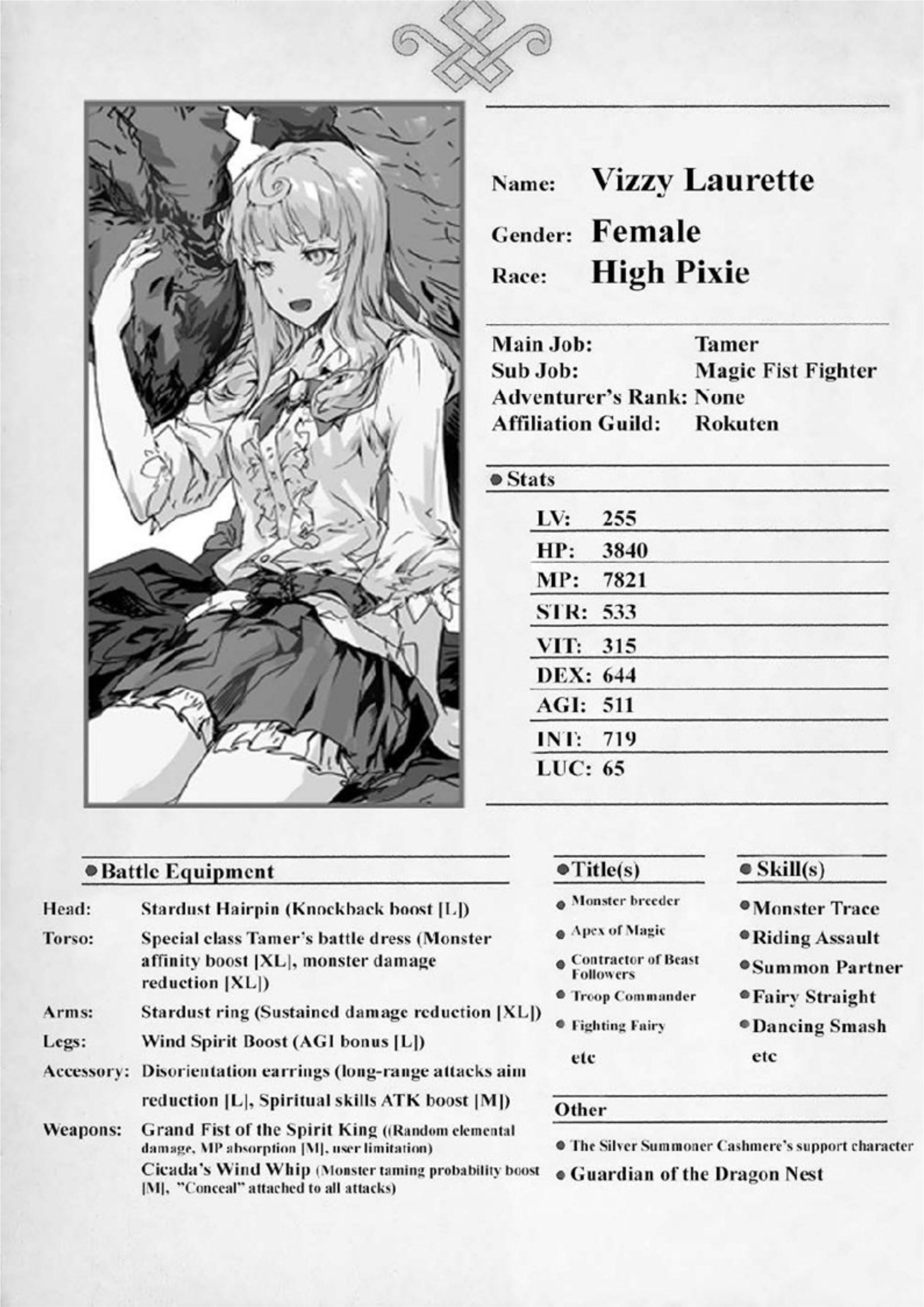 The New Gate V6 Illustration - Megumi Novel