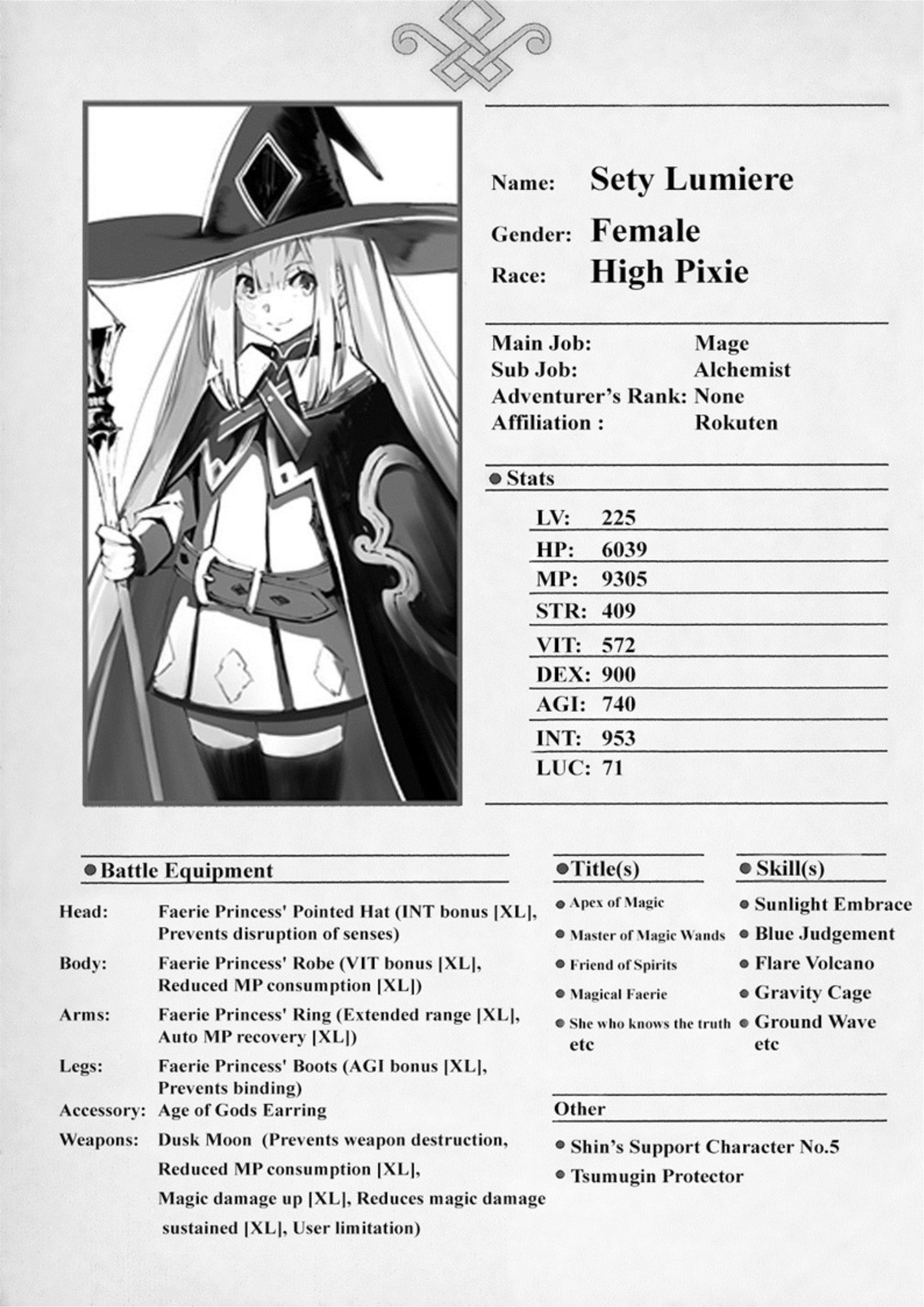 The New Gate V12 Illustration - Megumi Novel