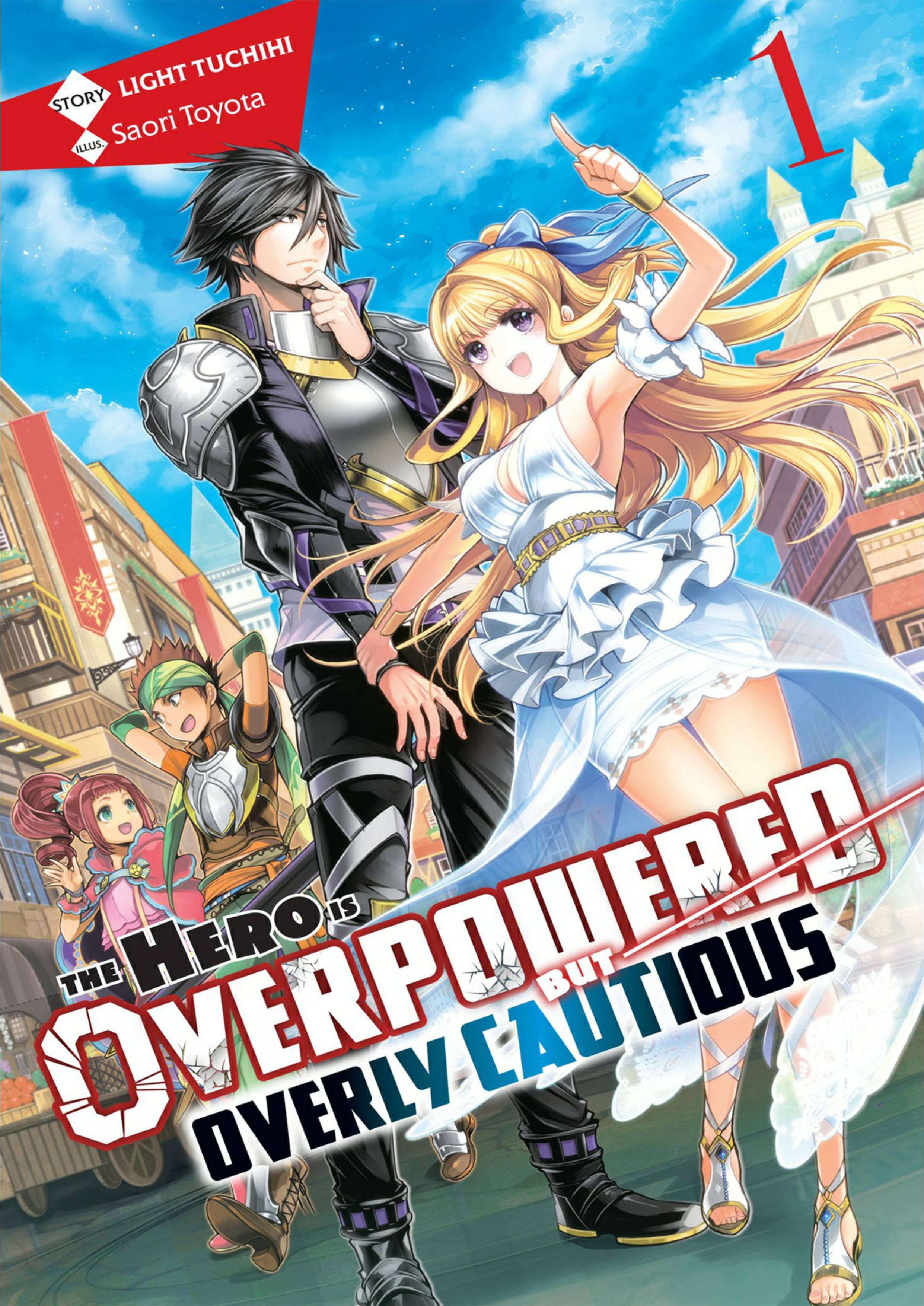 This Hero is Invincible V1 Illustration - Megumi Novel