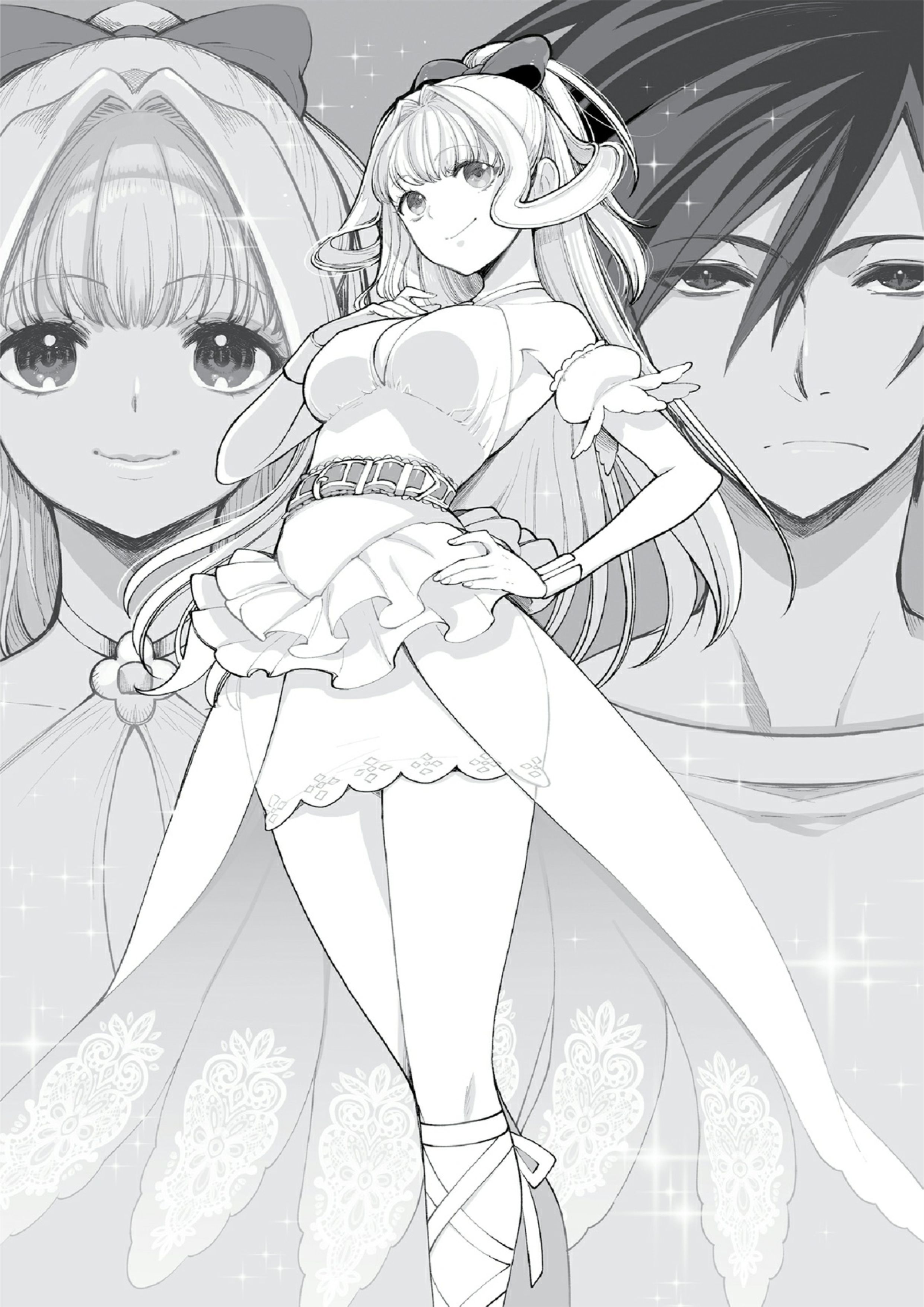 This Hero is Invincible V1 Illustration - Megumi Novel