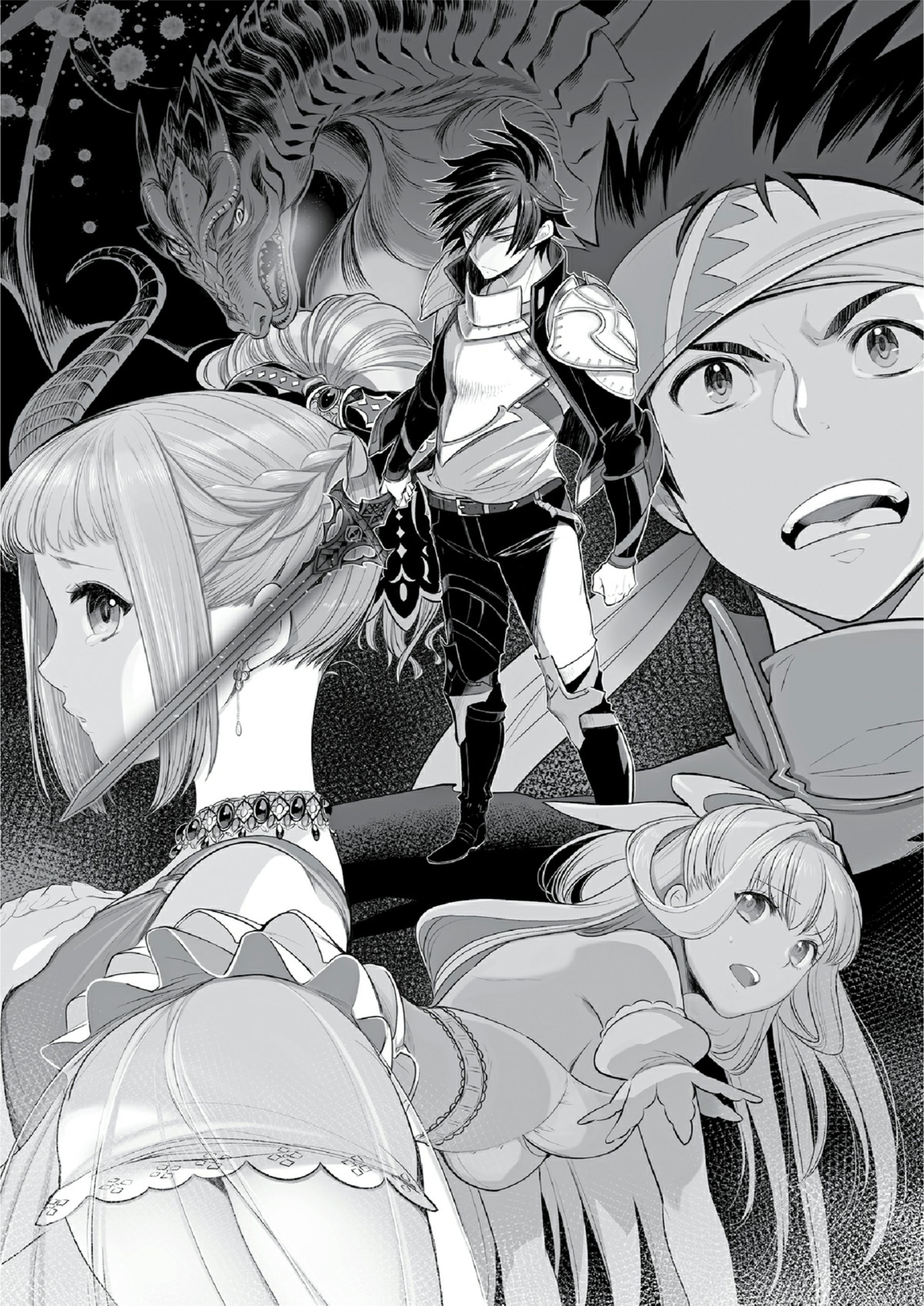 This Hero is Invincible V1 Illustration - Megumi Novel