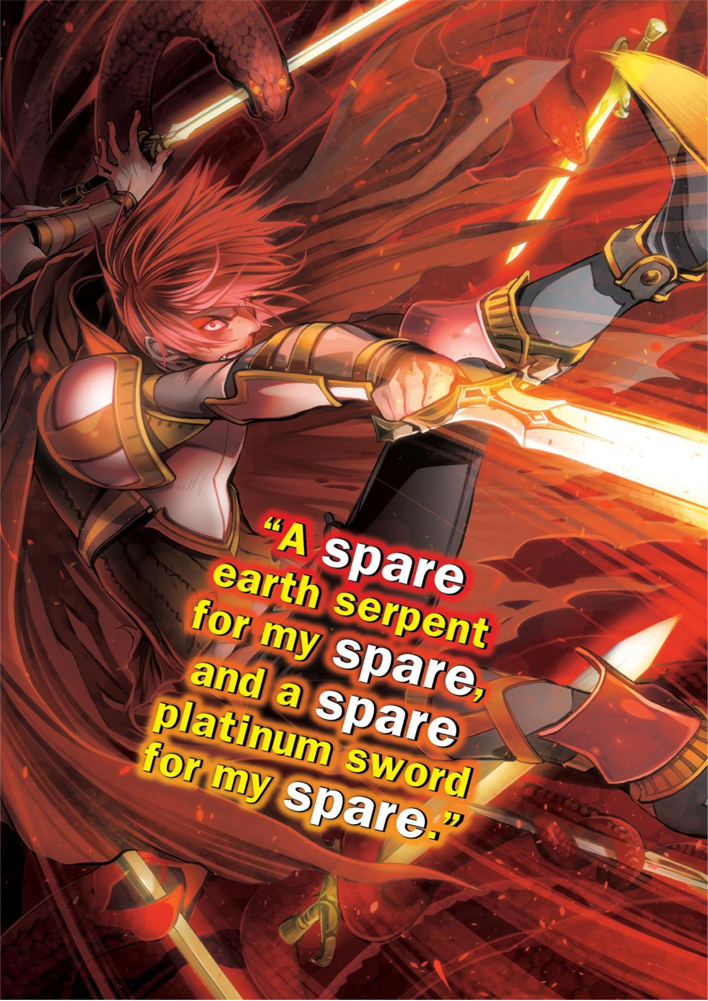 This Hero is Invincible V3 Illustration - Megumi Novel