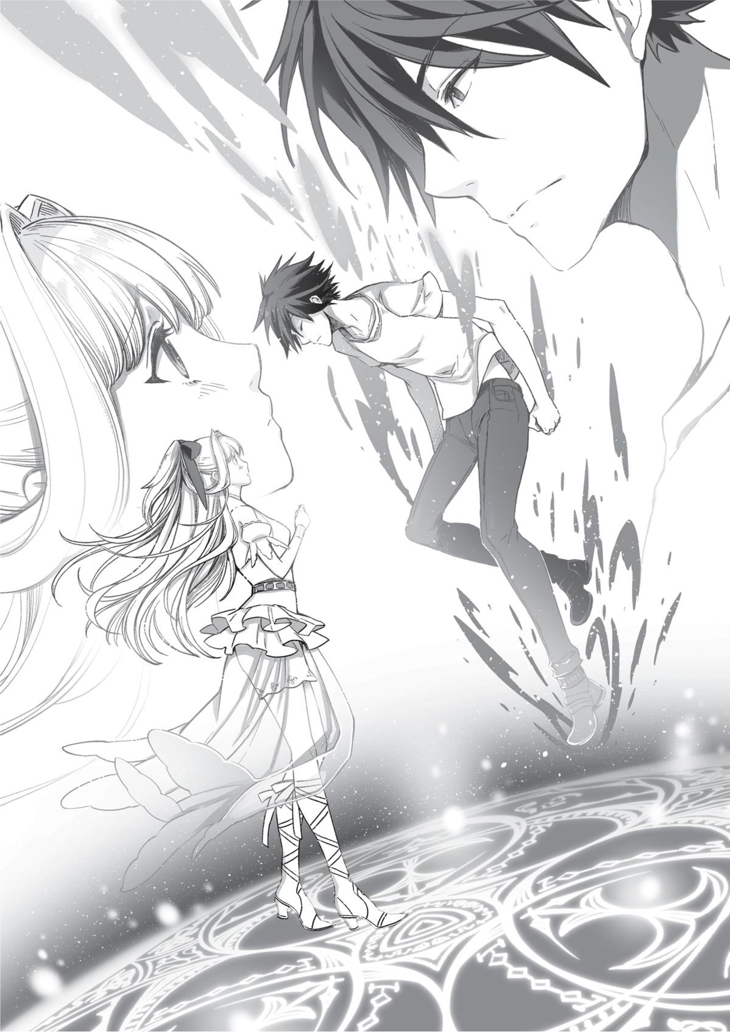 This Hero is Invincible V3 Illustration - Megumi Novel