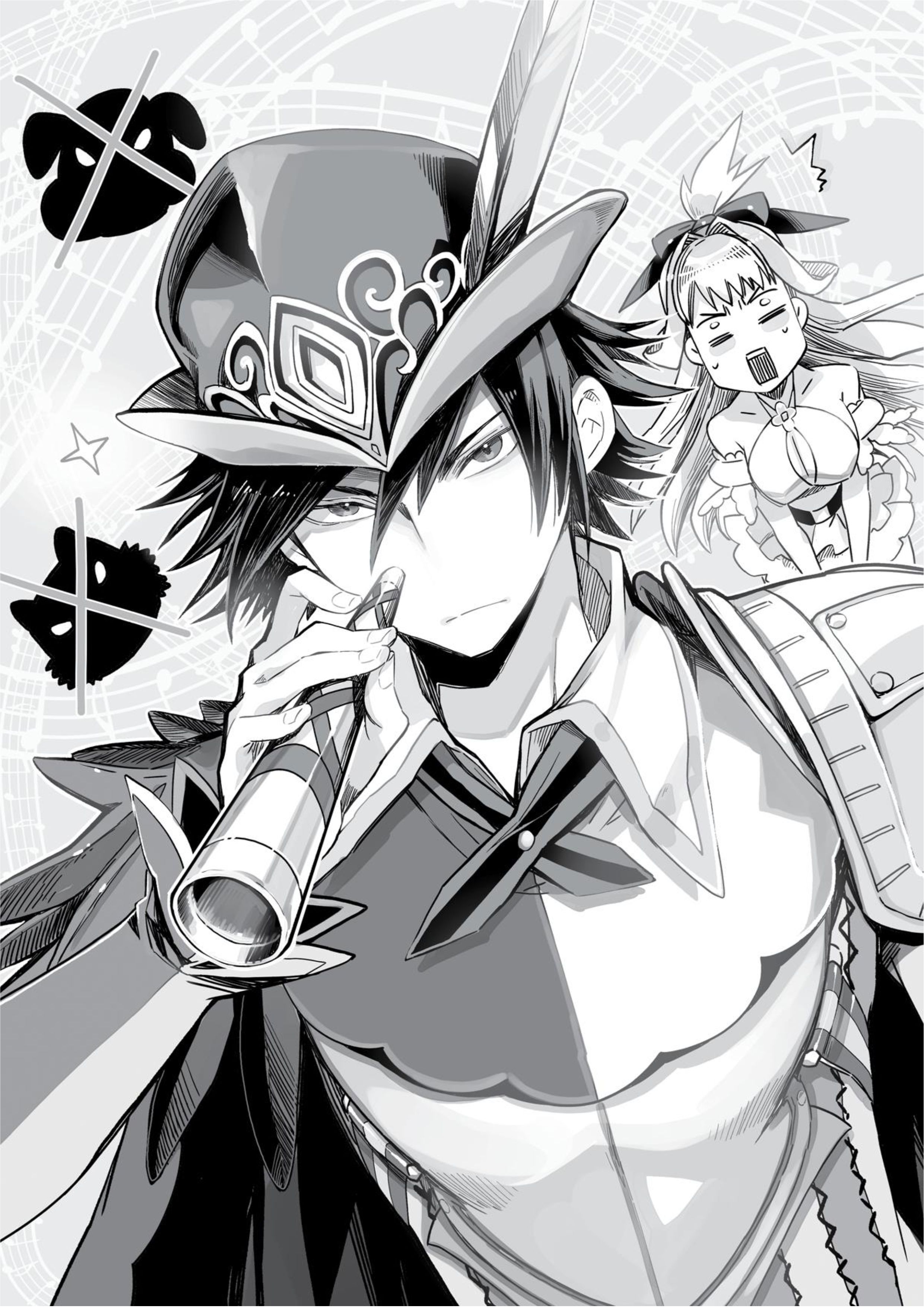 This Hero is Invincible V3 Illustration - Megumi Novel