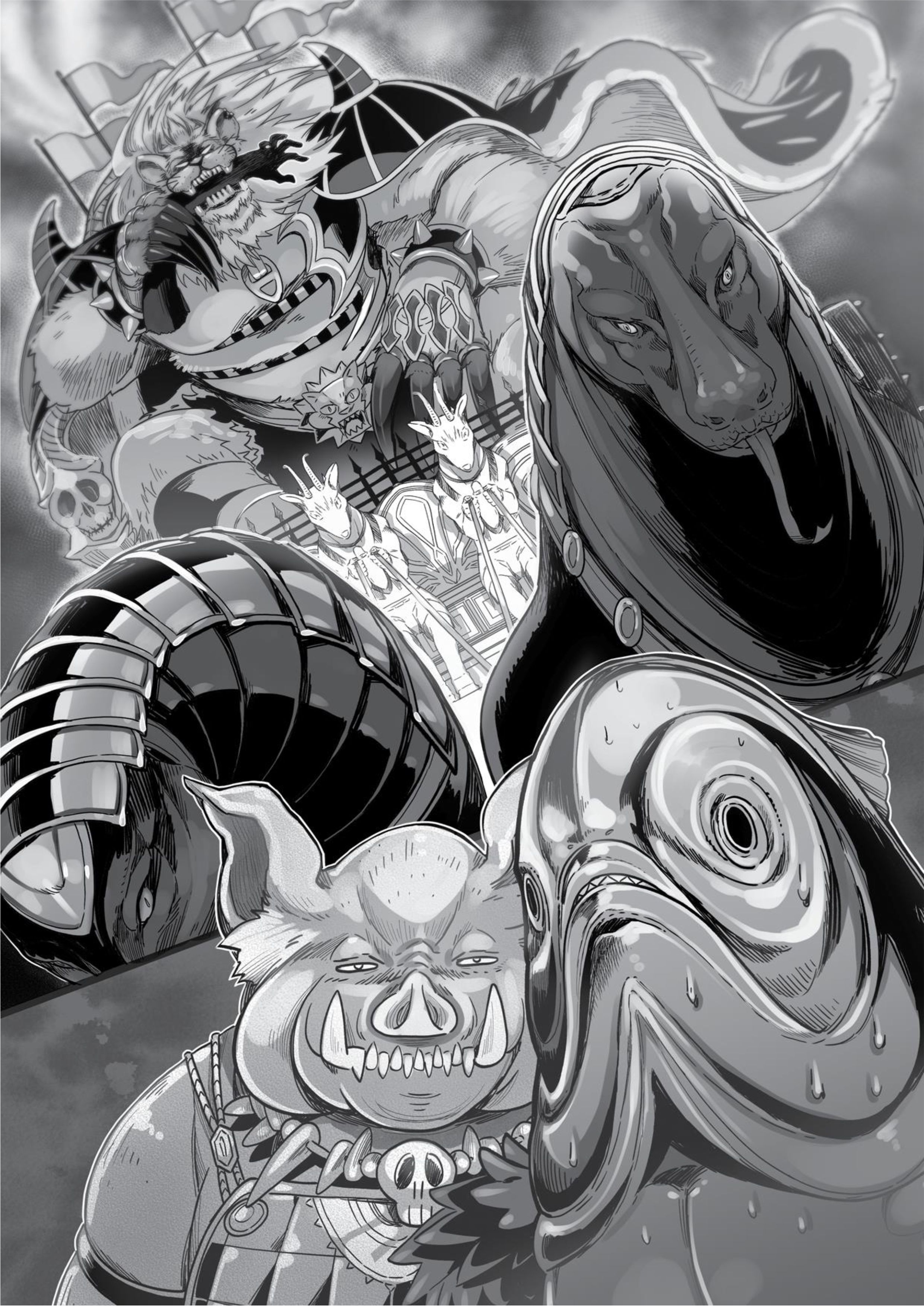 This Hero is Invincible V3 Illustration - Megumi Novel