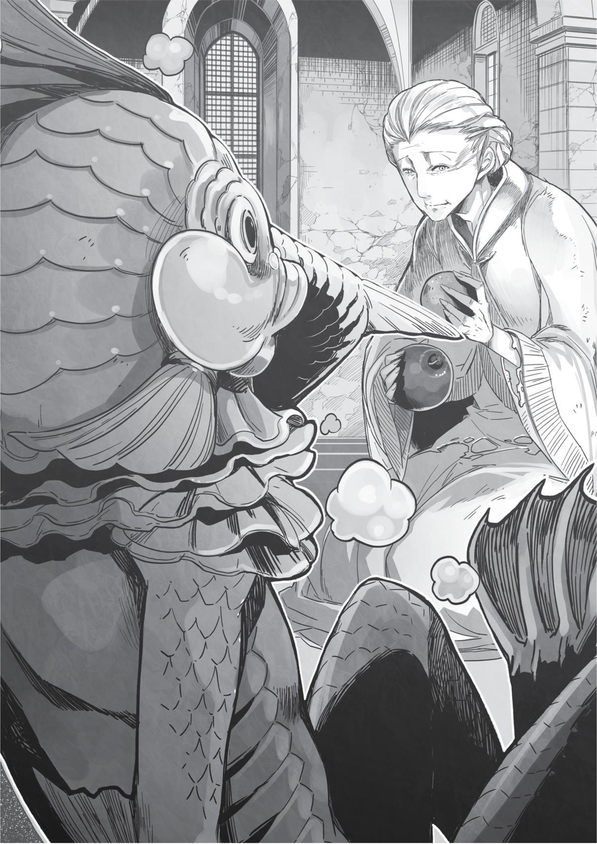 This Hero is Invincible V3 Illustration - Megumi Novel