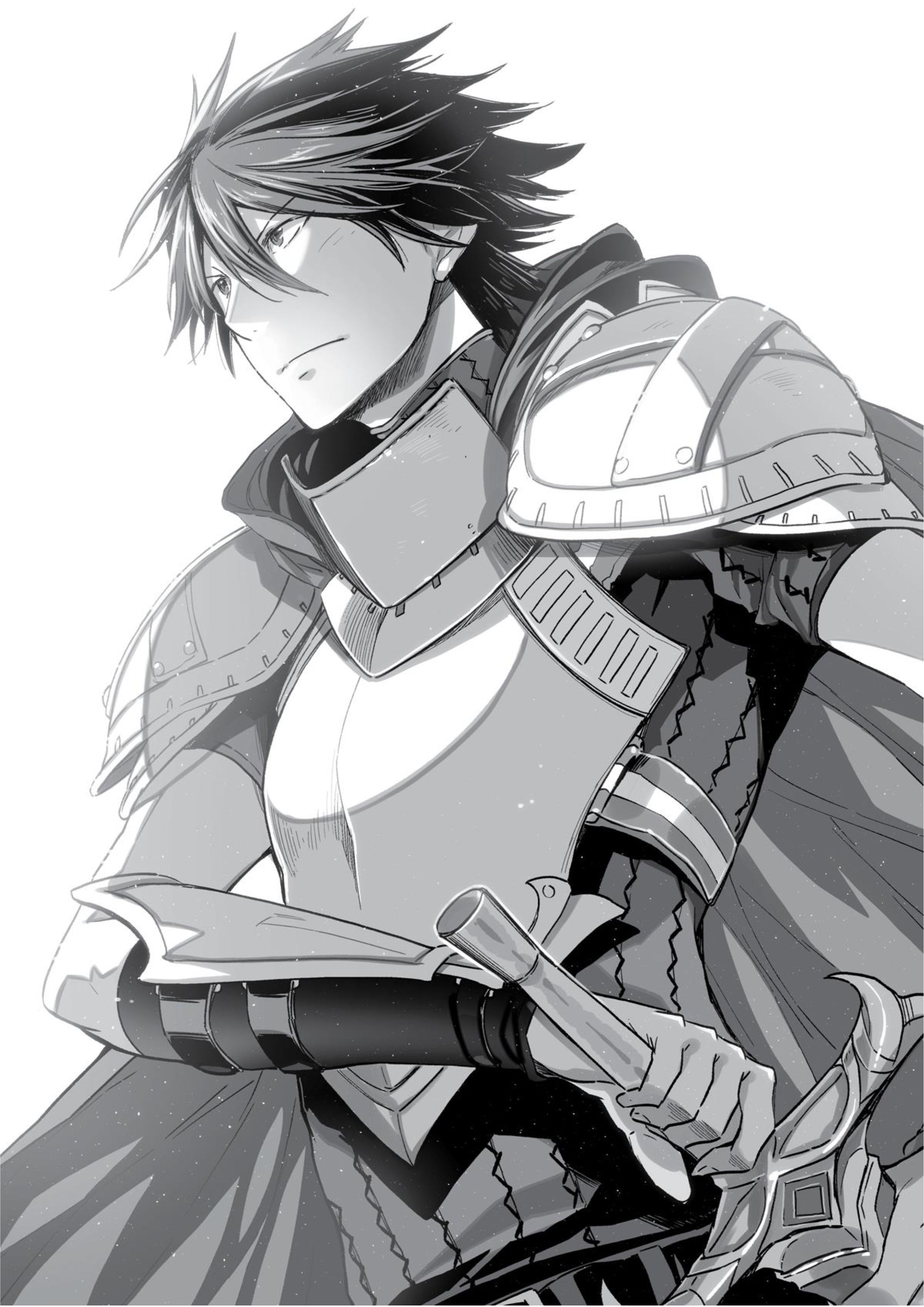 This Hero is Invincible V3 Illustration - Megumi Novel