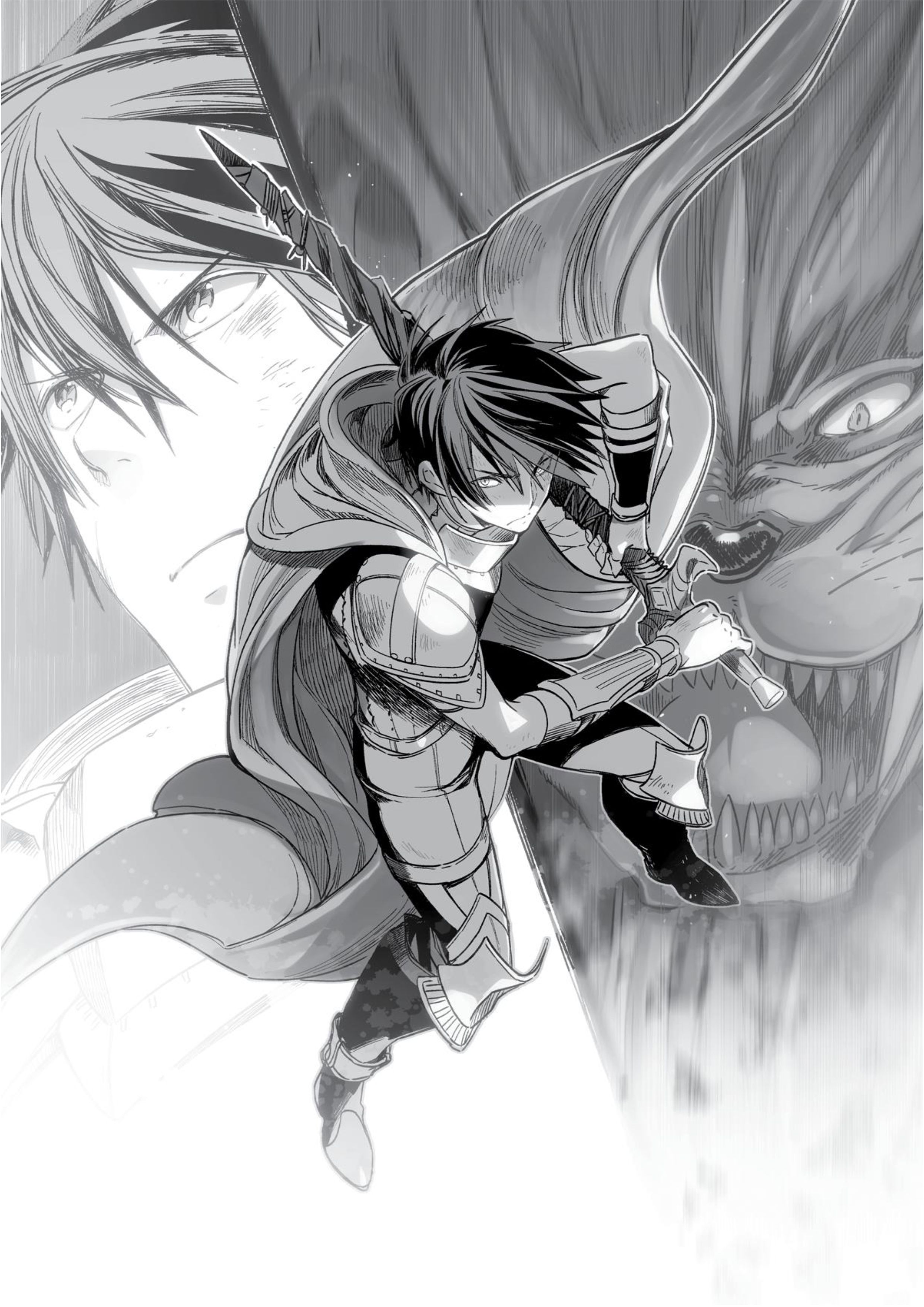 This Hero is Invincible V3 Illustration - Megumi Novel