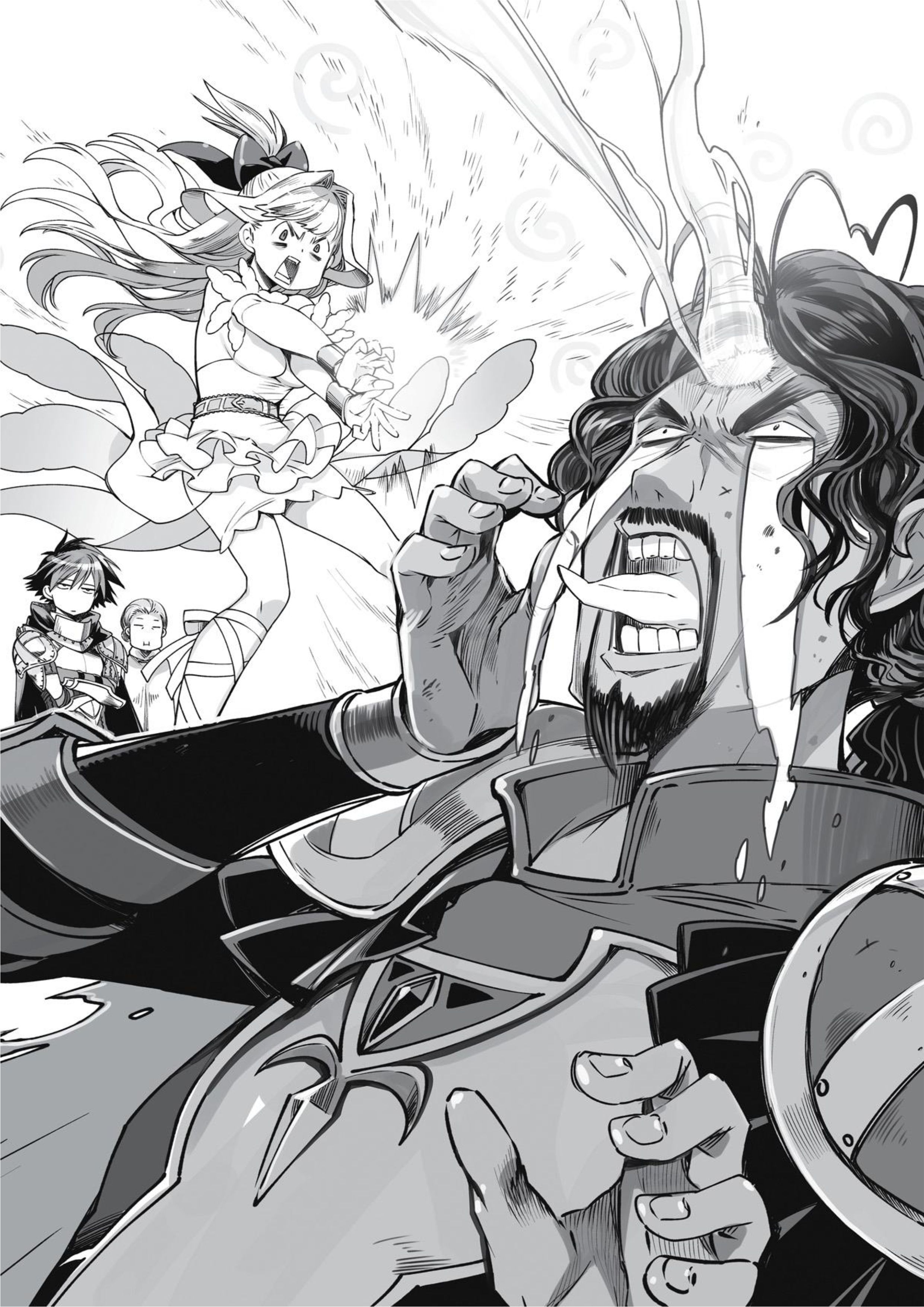 This Hero is Invincible V4 Illustration - Megumi Novel