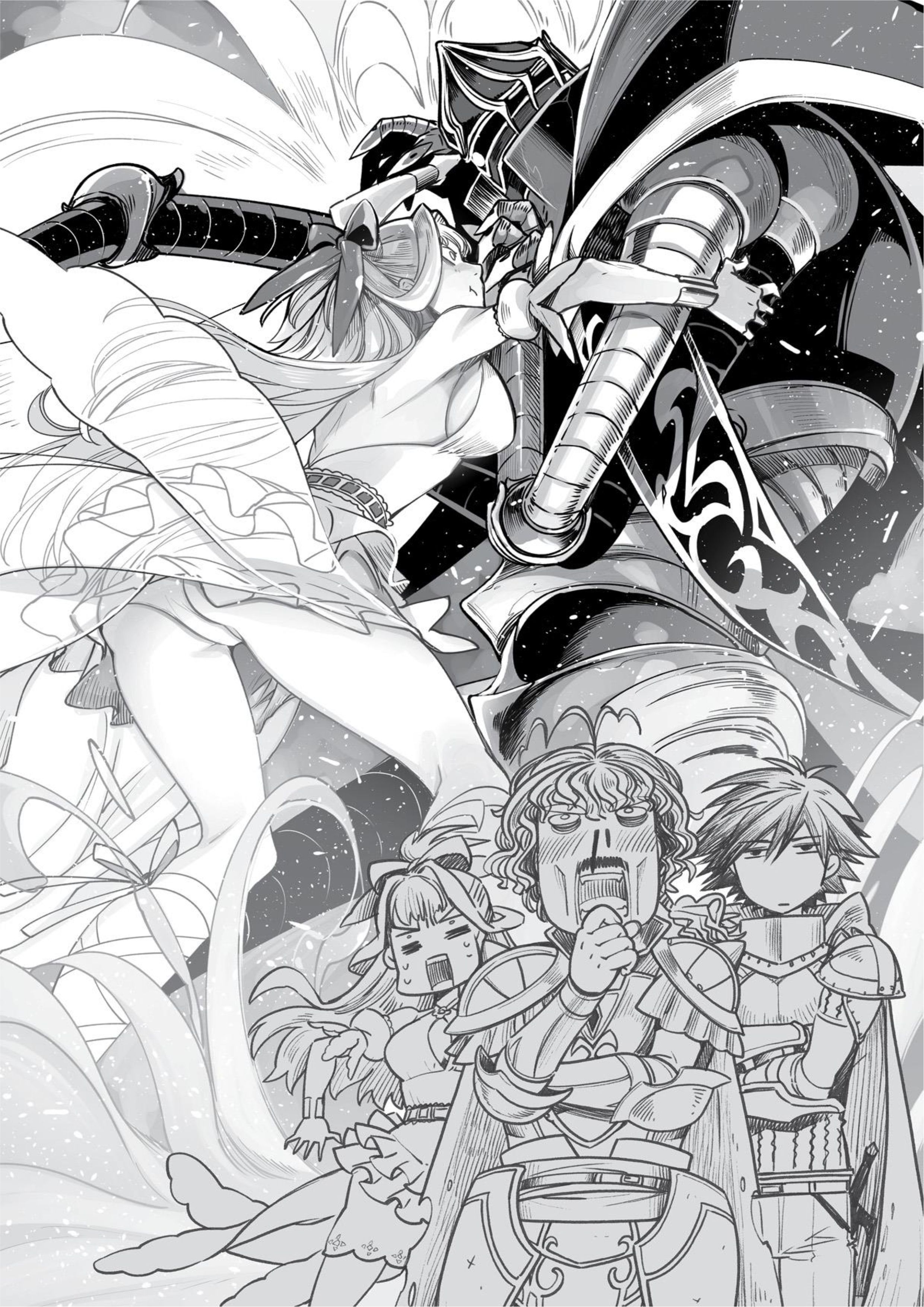 This Hero is Invincible V4 Illustration - Megumi Novel