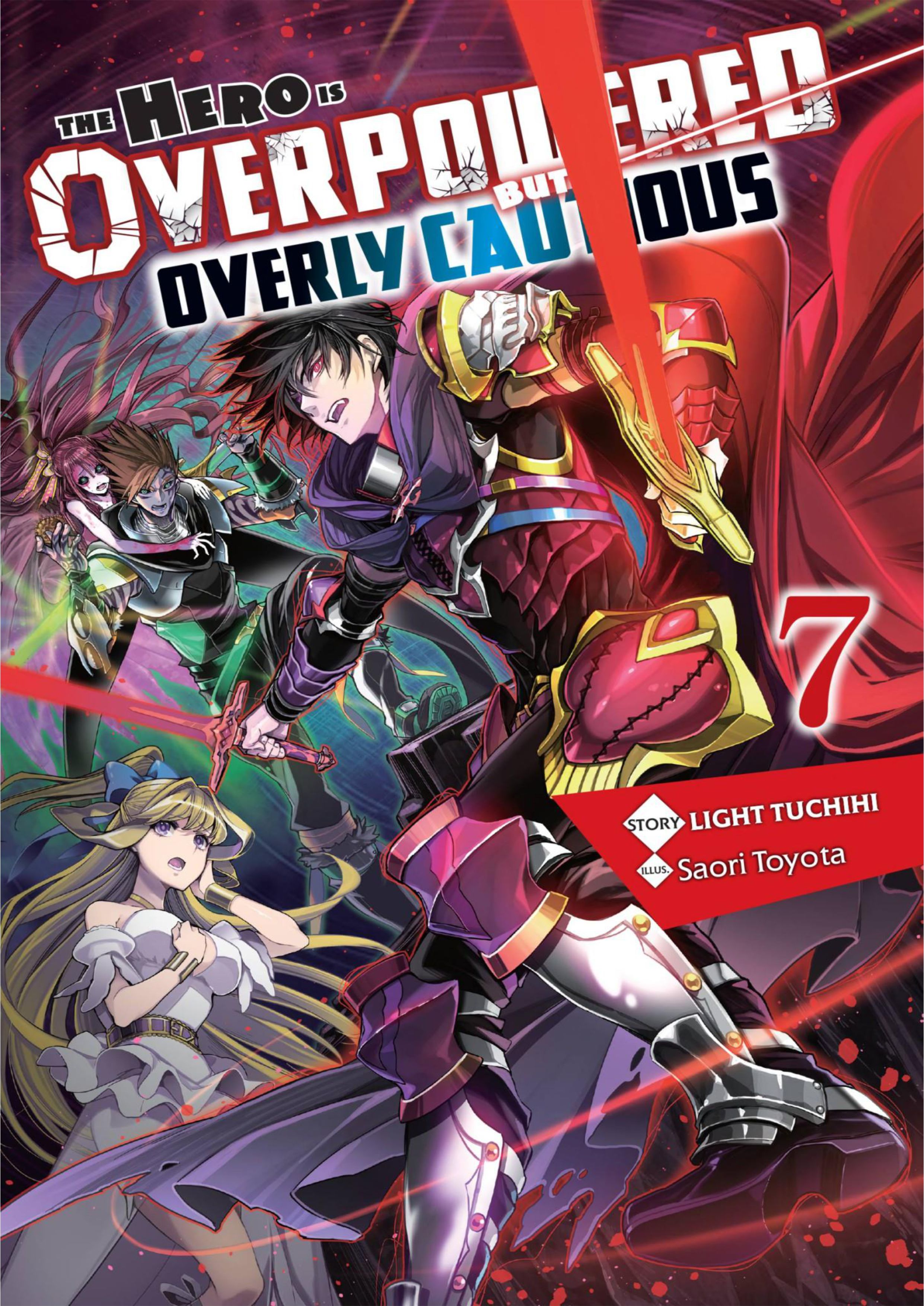 This Hero is Invincible V7 Illustration - Megumi Novel