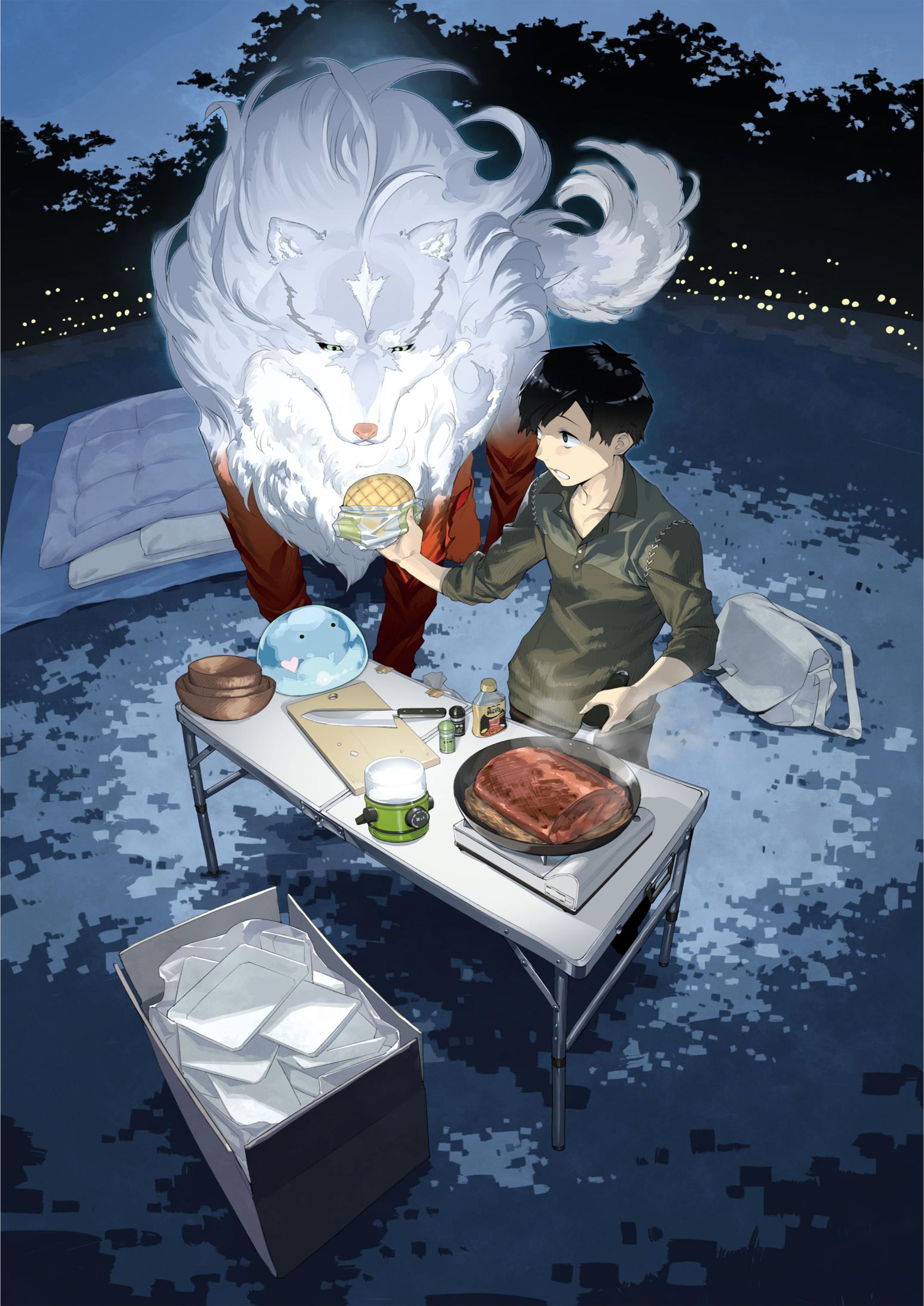 Tondemo Skill de Isekai Hourou Meshi V1 Illustration - Megumi Novel