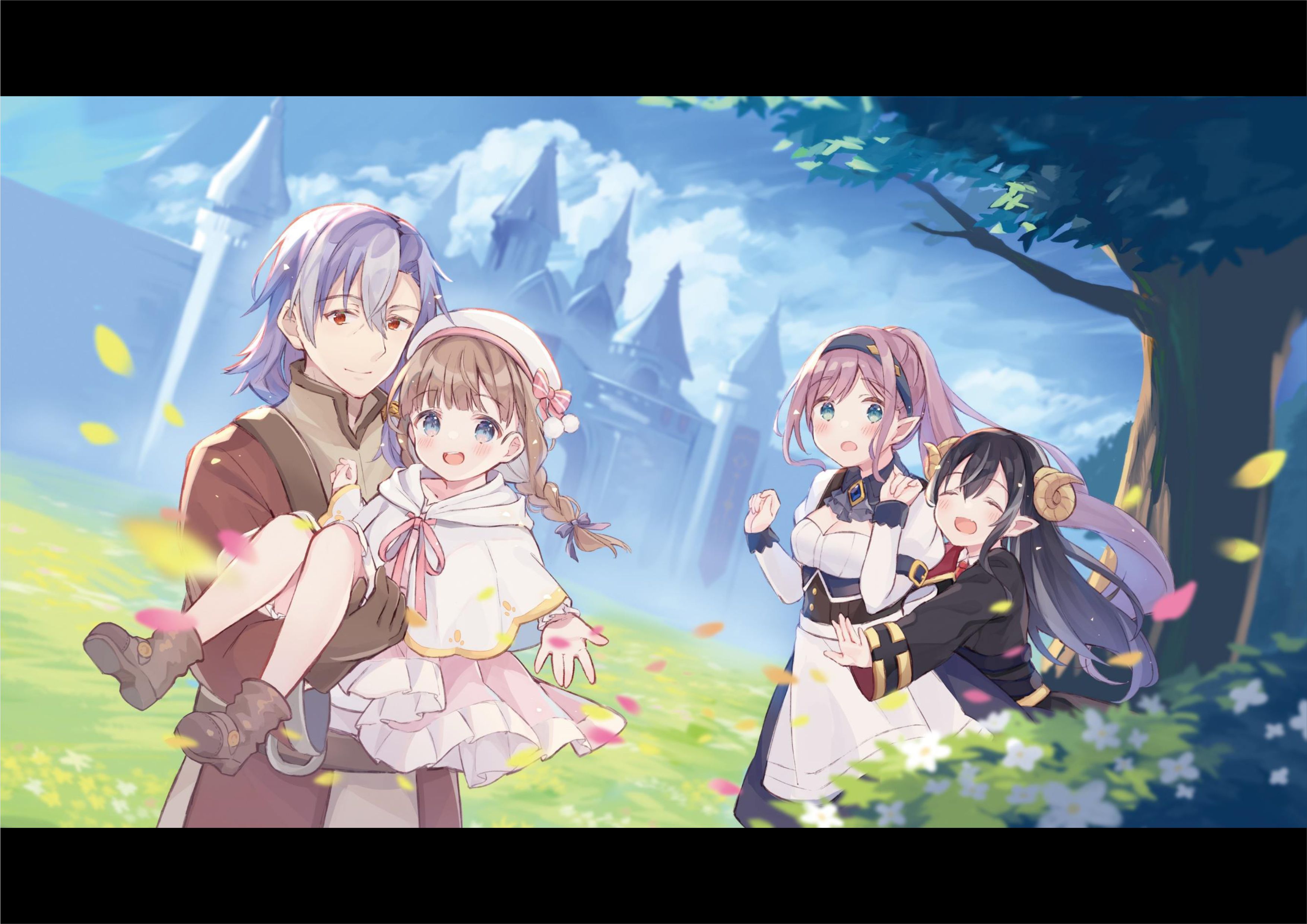 Totsuzen Papa ni Natta Saikyou Dragon no Kosodate Nikki V4 Illustration - Megumi Novel