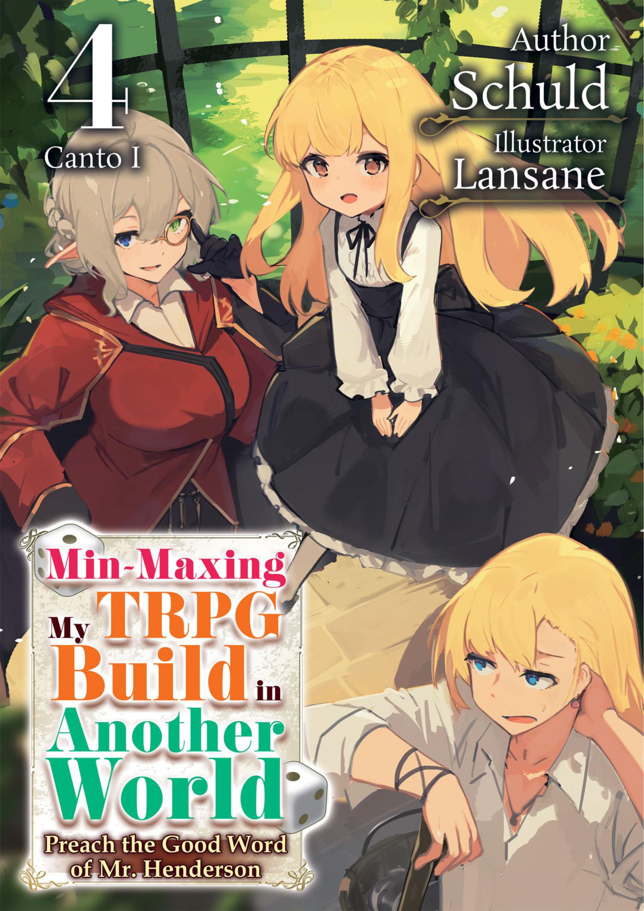 TRPG Player ga Isekai de Saikyou Build wo Mezasu V4 Illustration - Megumi Novel