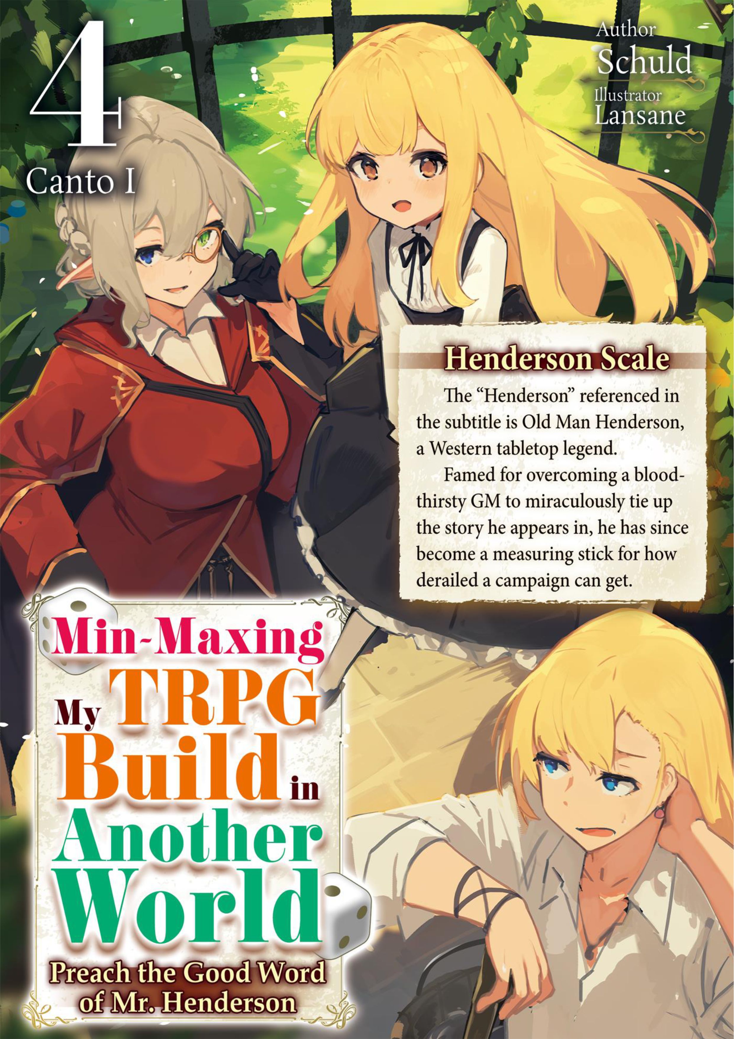 TRPG Player ga Isekai de Saikyou Build wo Mezasu V4 Illustration - Megumi Novel