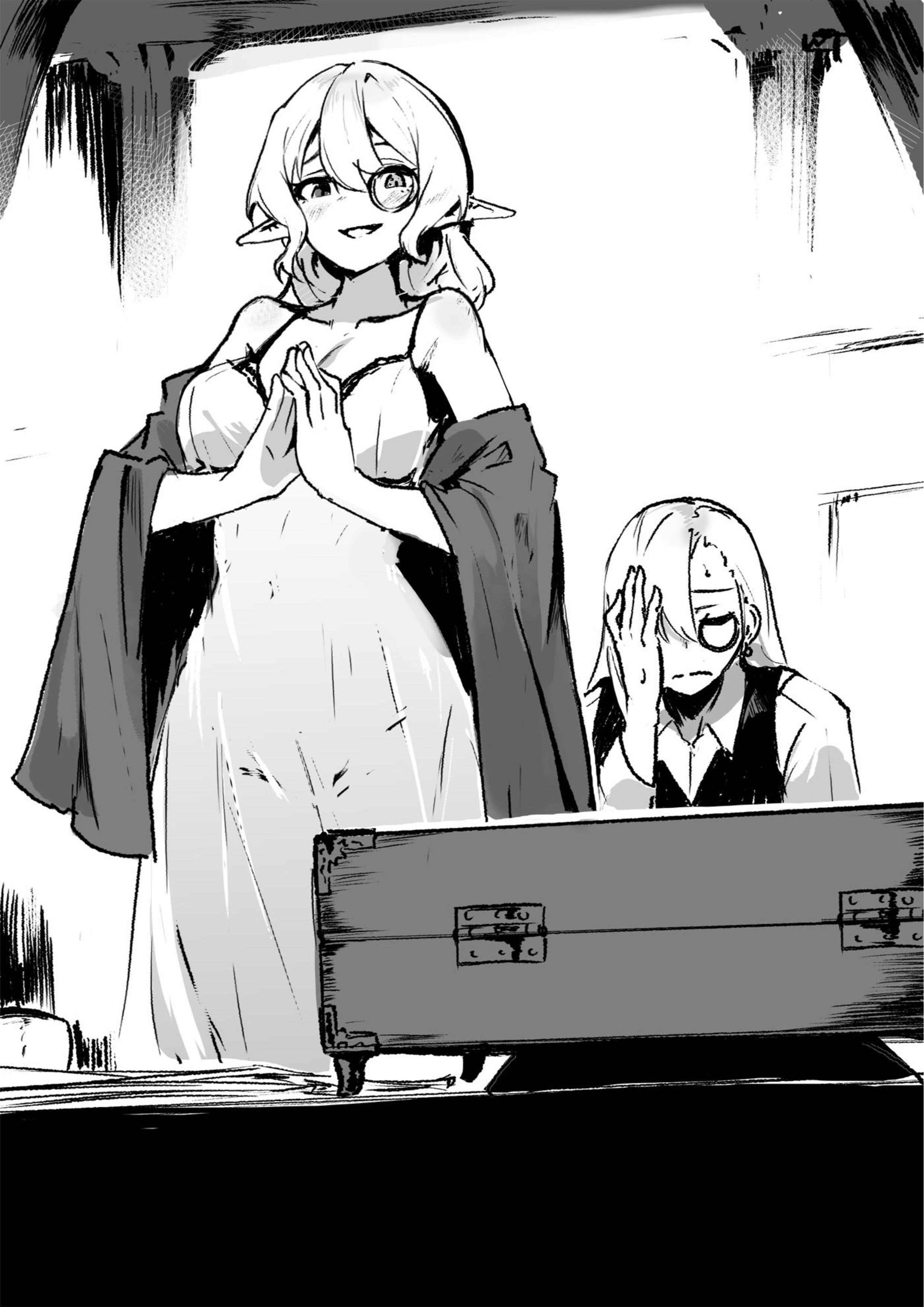 TRPG Player ga Isekai de Saikyou Build wo Mezasu V4 Illustration - Megumi Novel