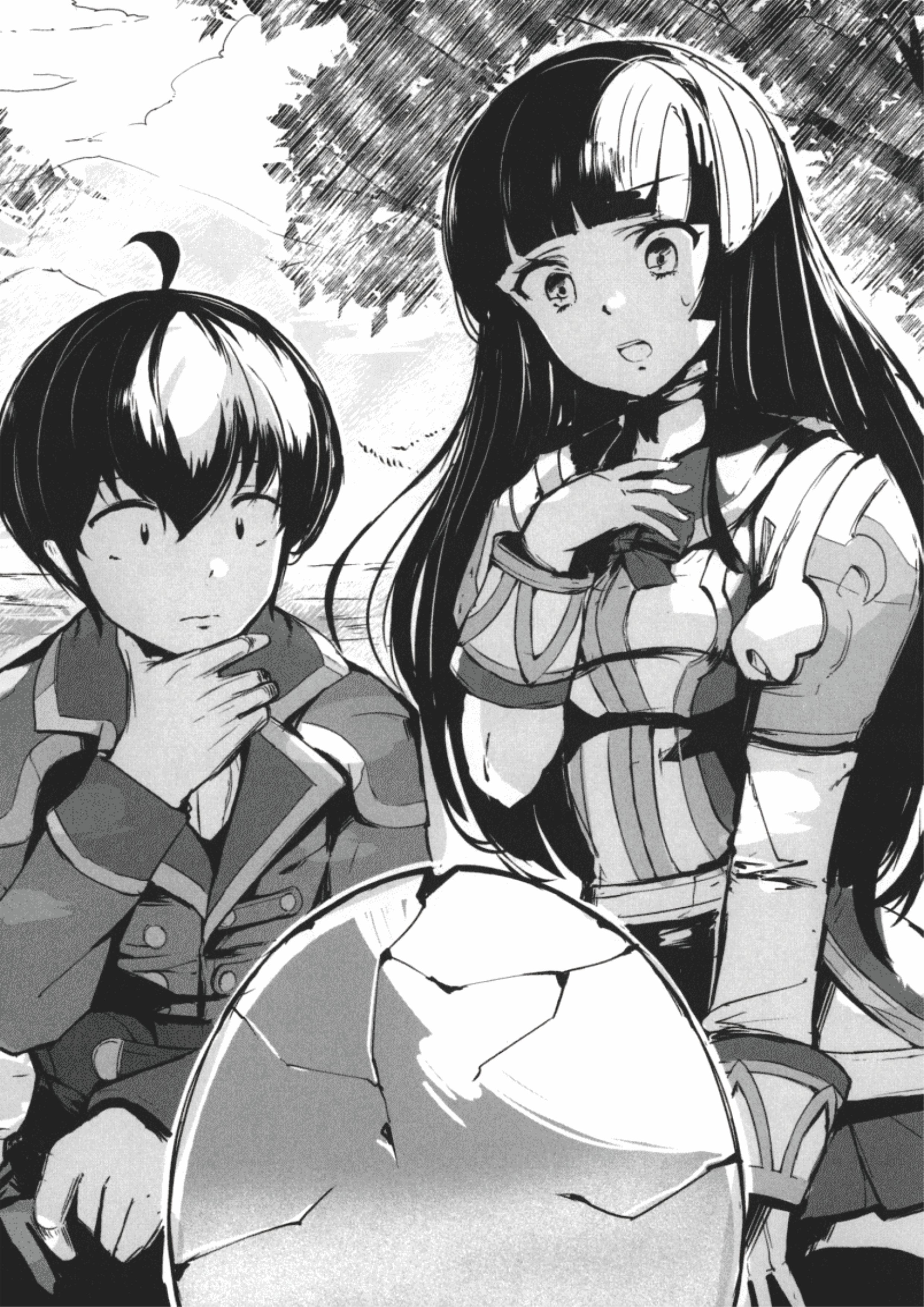 Tsuki ga Michibiku Isekai Douchuu V14 Illustration - Megumi Novel