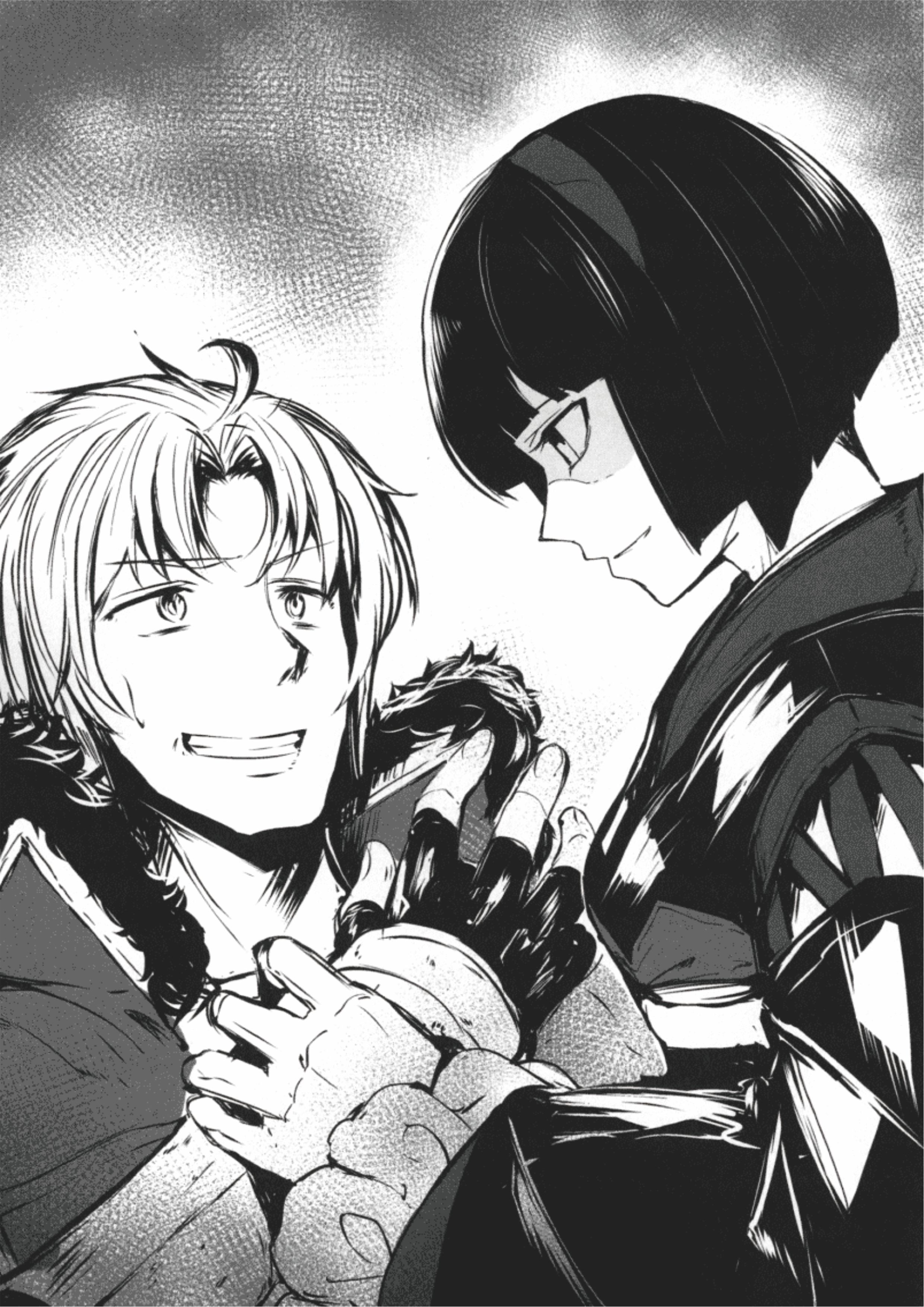 Tsuki ga Michibiku Isekai Douchuu V14 Illustration - Megumi Novel