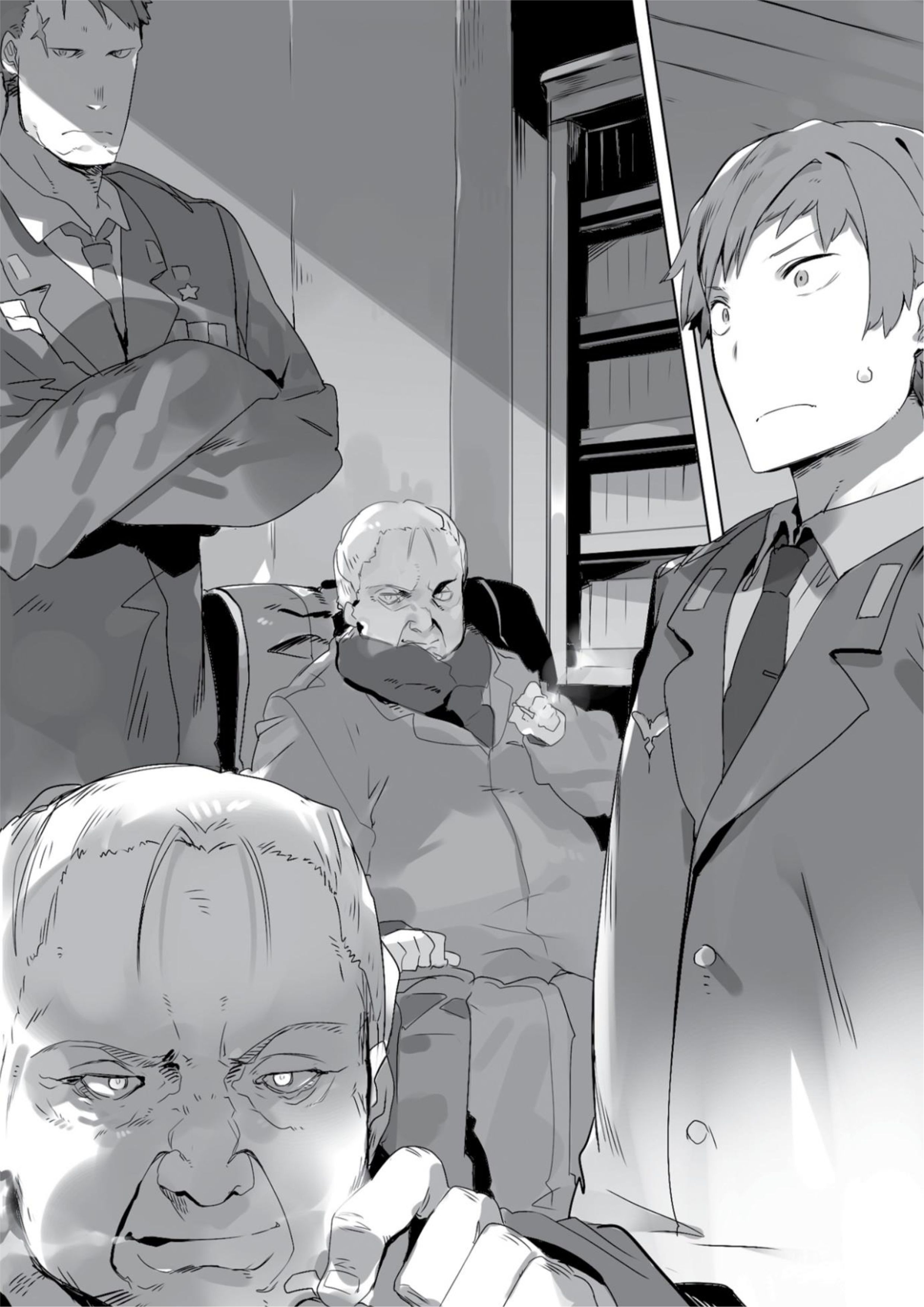 Tsuki to Layka to Nosferatu V1 Illustration - Megumi Novel