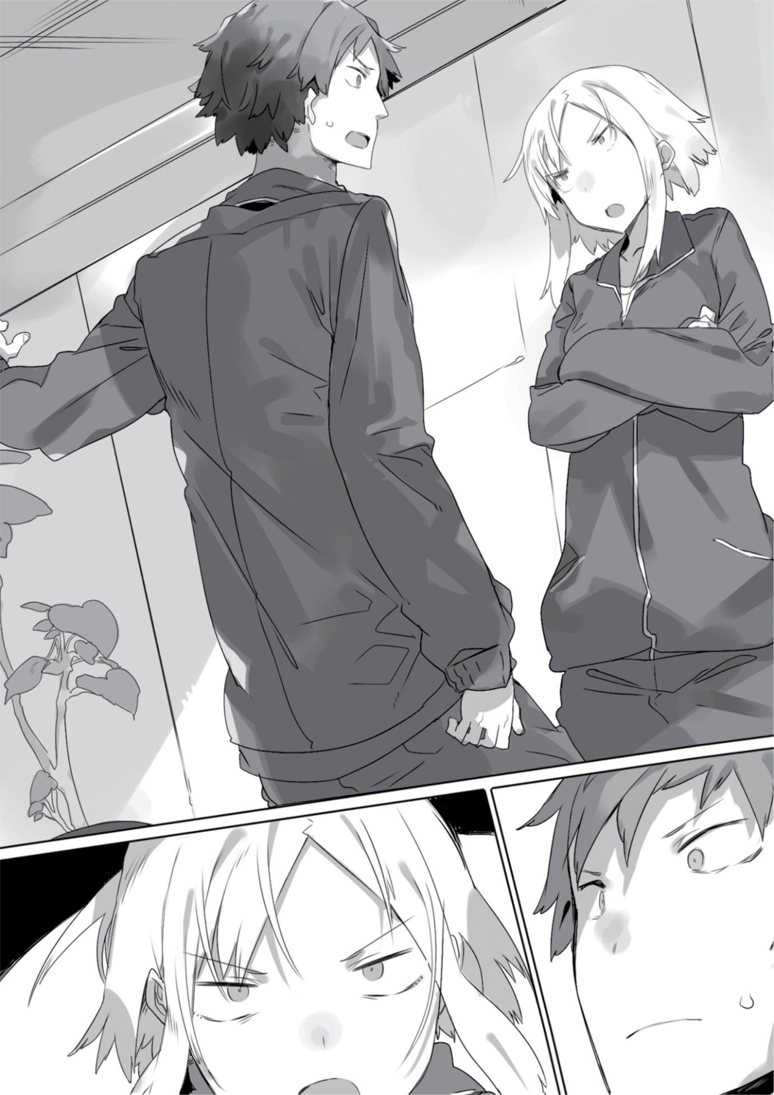 Tsuki to Layka to Nosferatu V1 Illustration - Megumi Novel