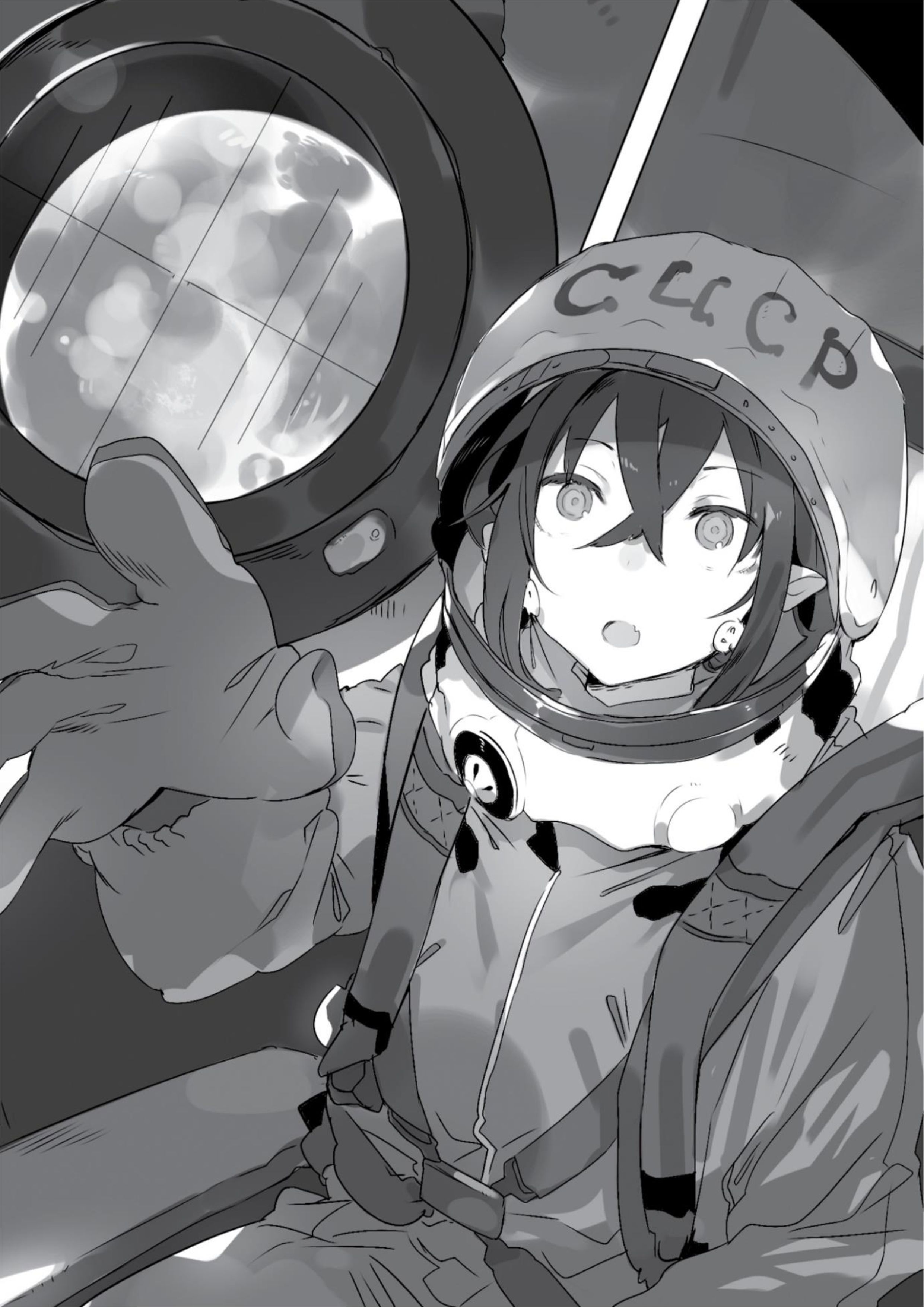 Tsuki to Layka to Nosferatu V1 Illustration - Megumi Novel