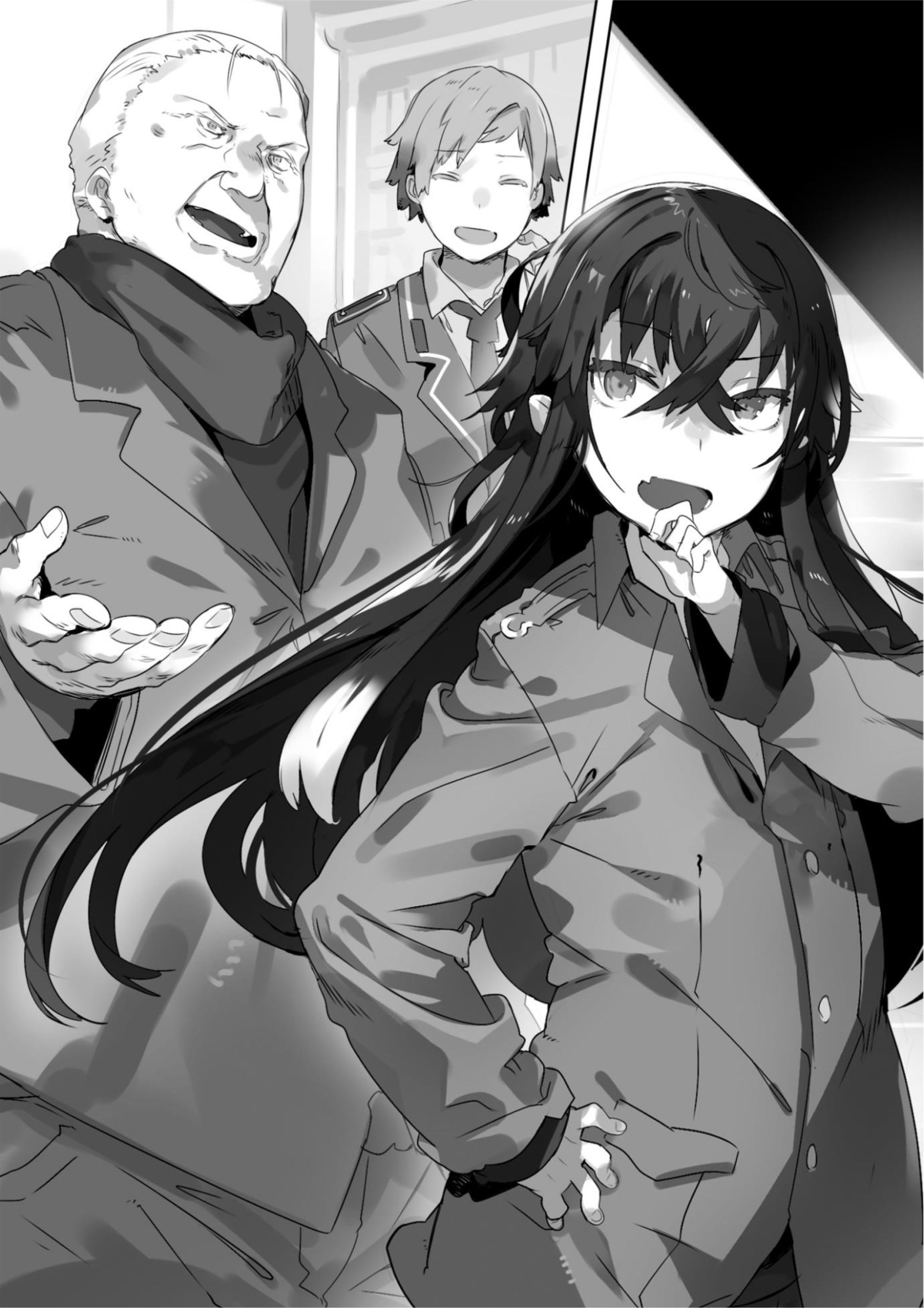 Tsuki to Layka to Nosferatu V2 Illustration - Megumi Novel