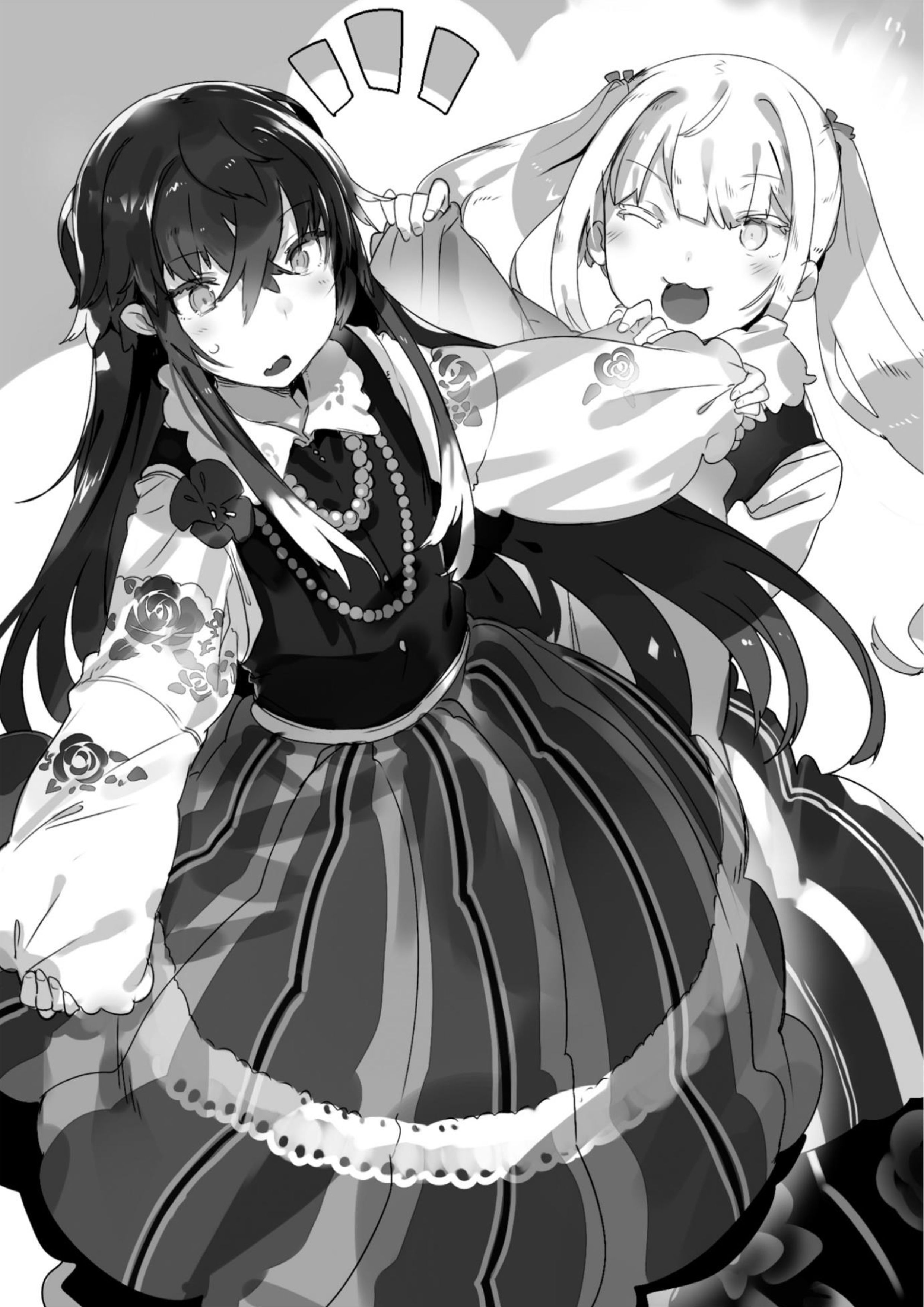 Tsuki to Layka to Nosferatu V2 Illustration - Megumi Novel