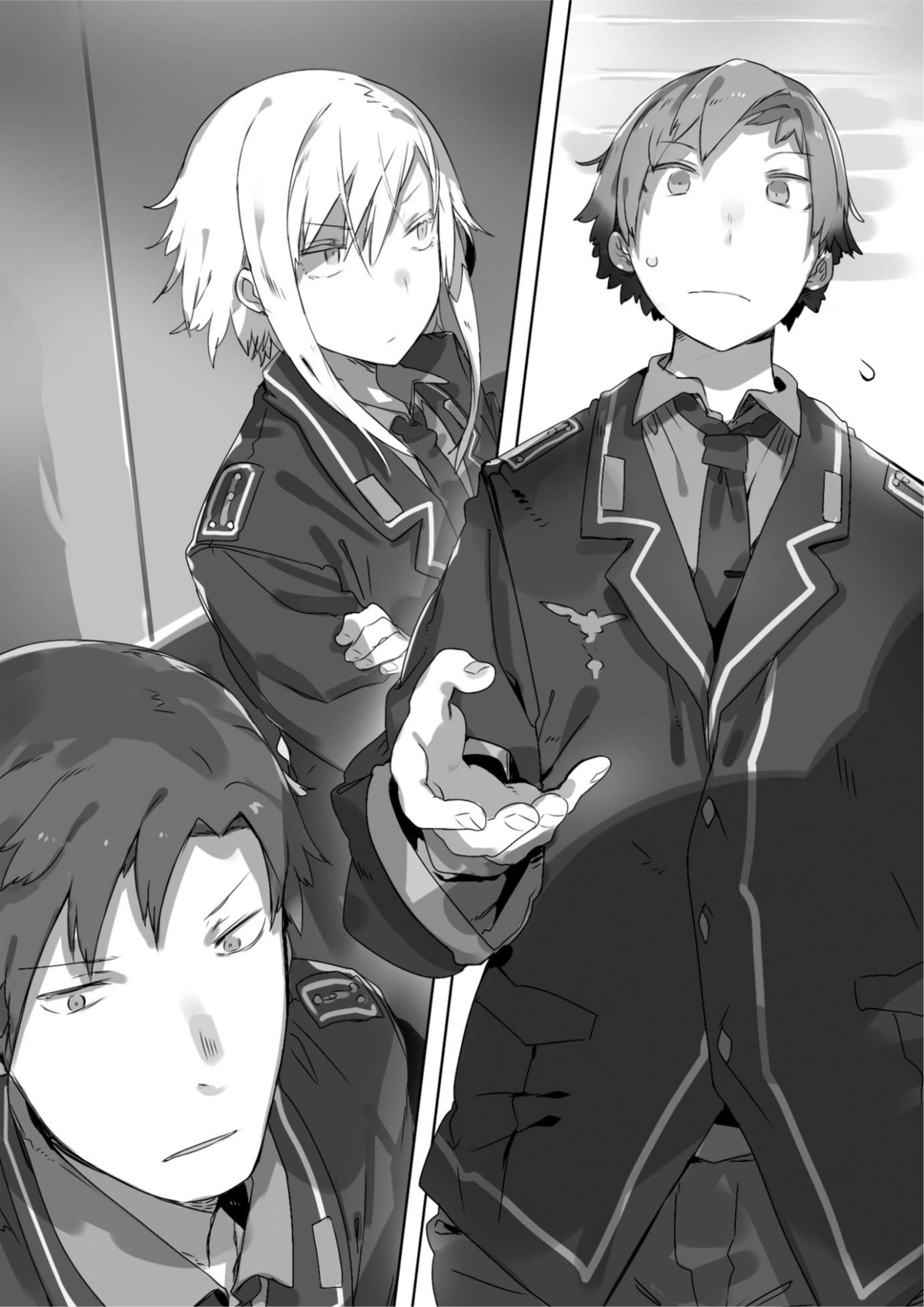 Tsuki to Layka to Nosferatu V2 Illustration - Megumi Novel