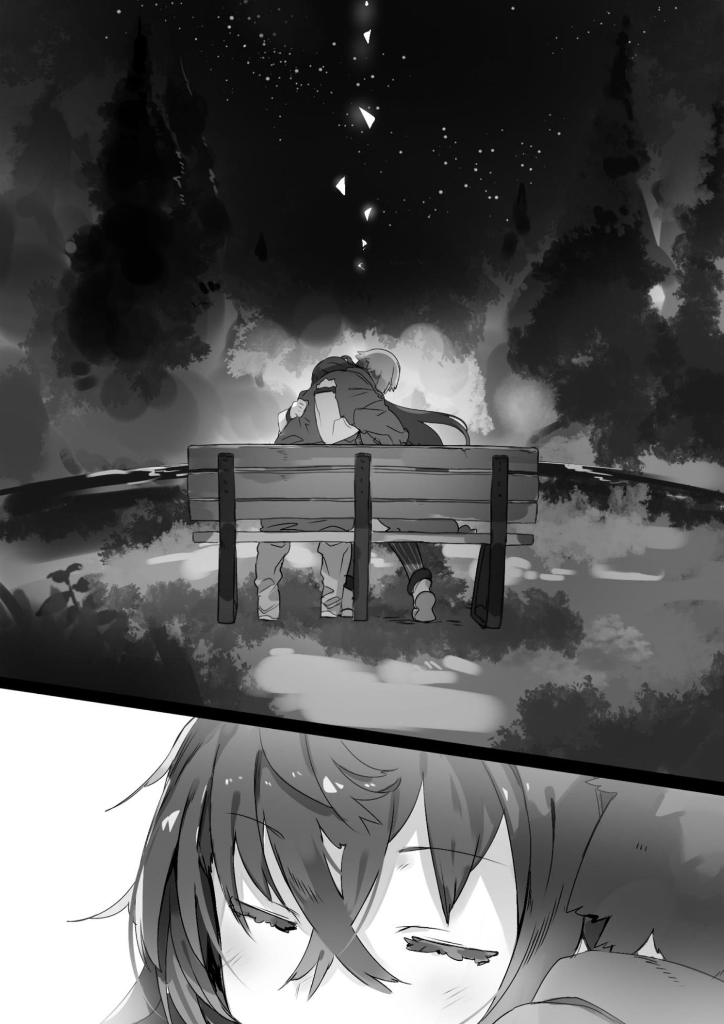 Tsuki to Layka to Nosferatu V2 Illustration - Megumi Novel