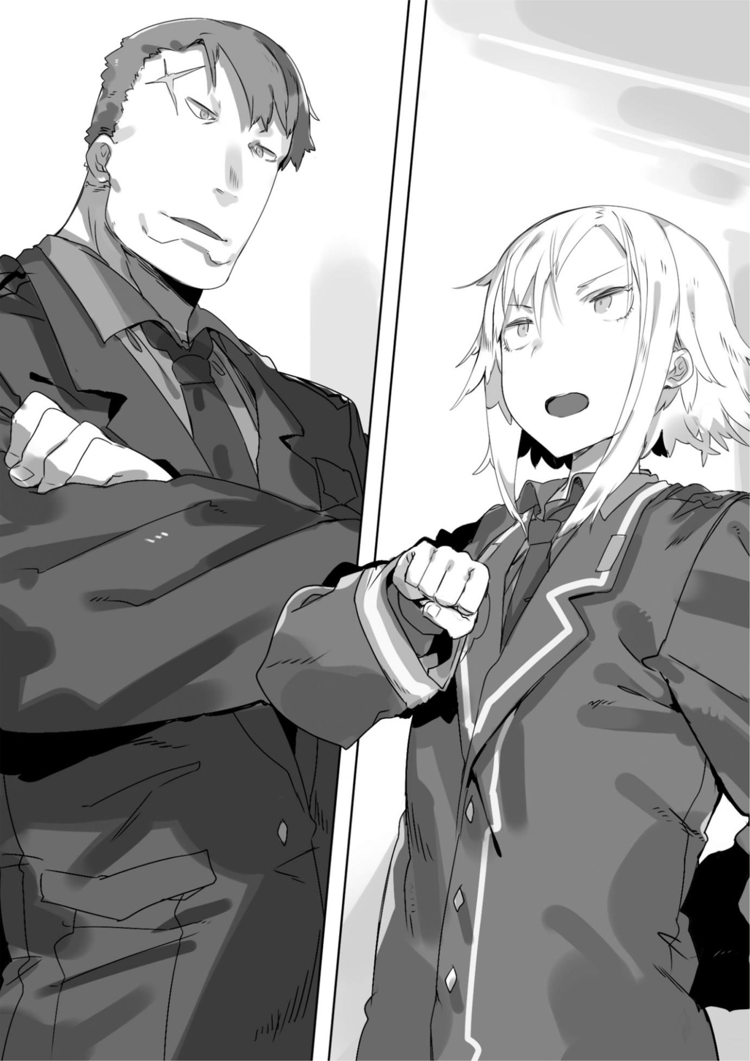 Tsuki to Layka to Nosferatu V2 Illustration - Megumi Novel