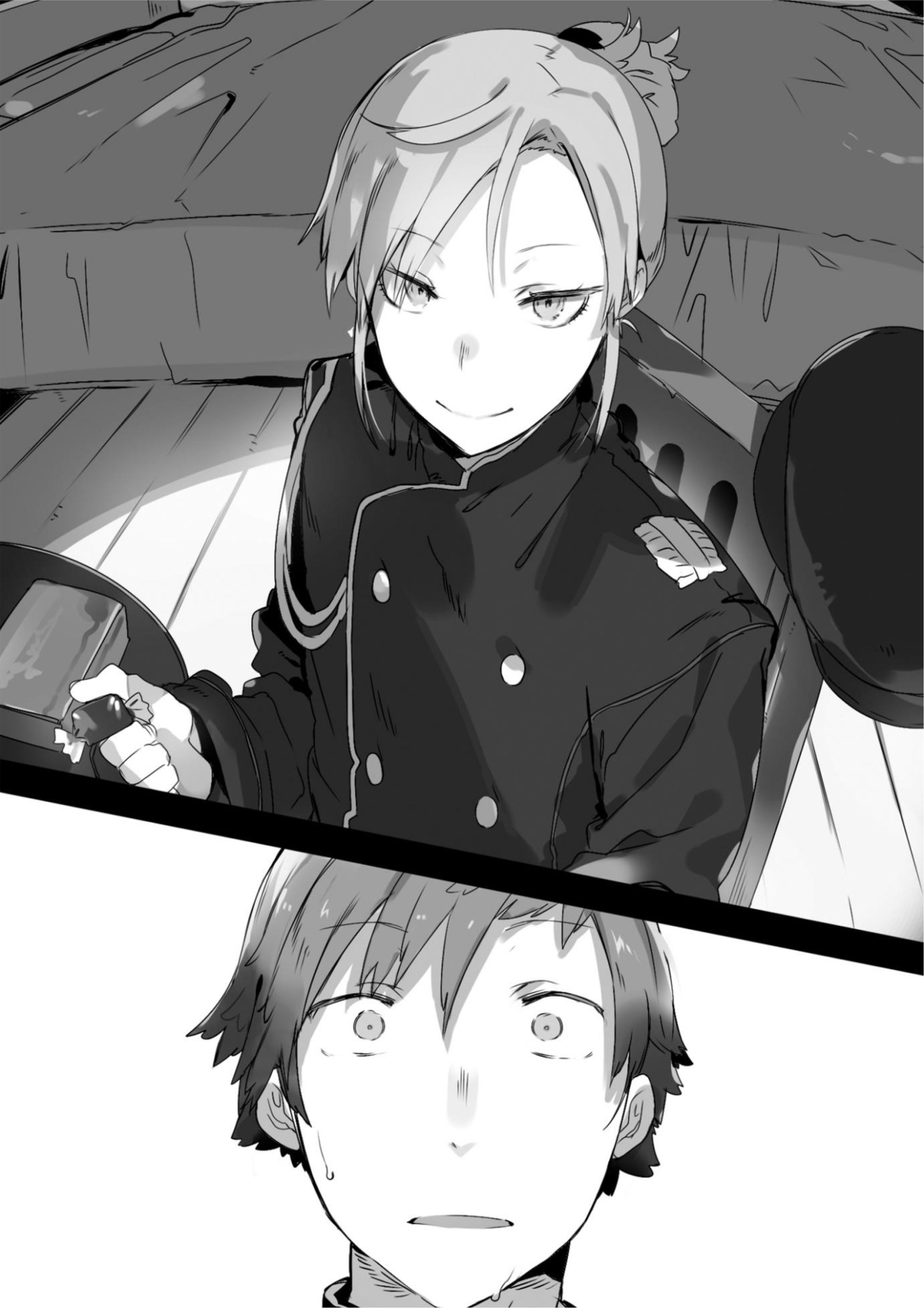 Tsuki to Layka to Nosferatu V2 Illustration - Megumi Novel