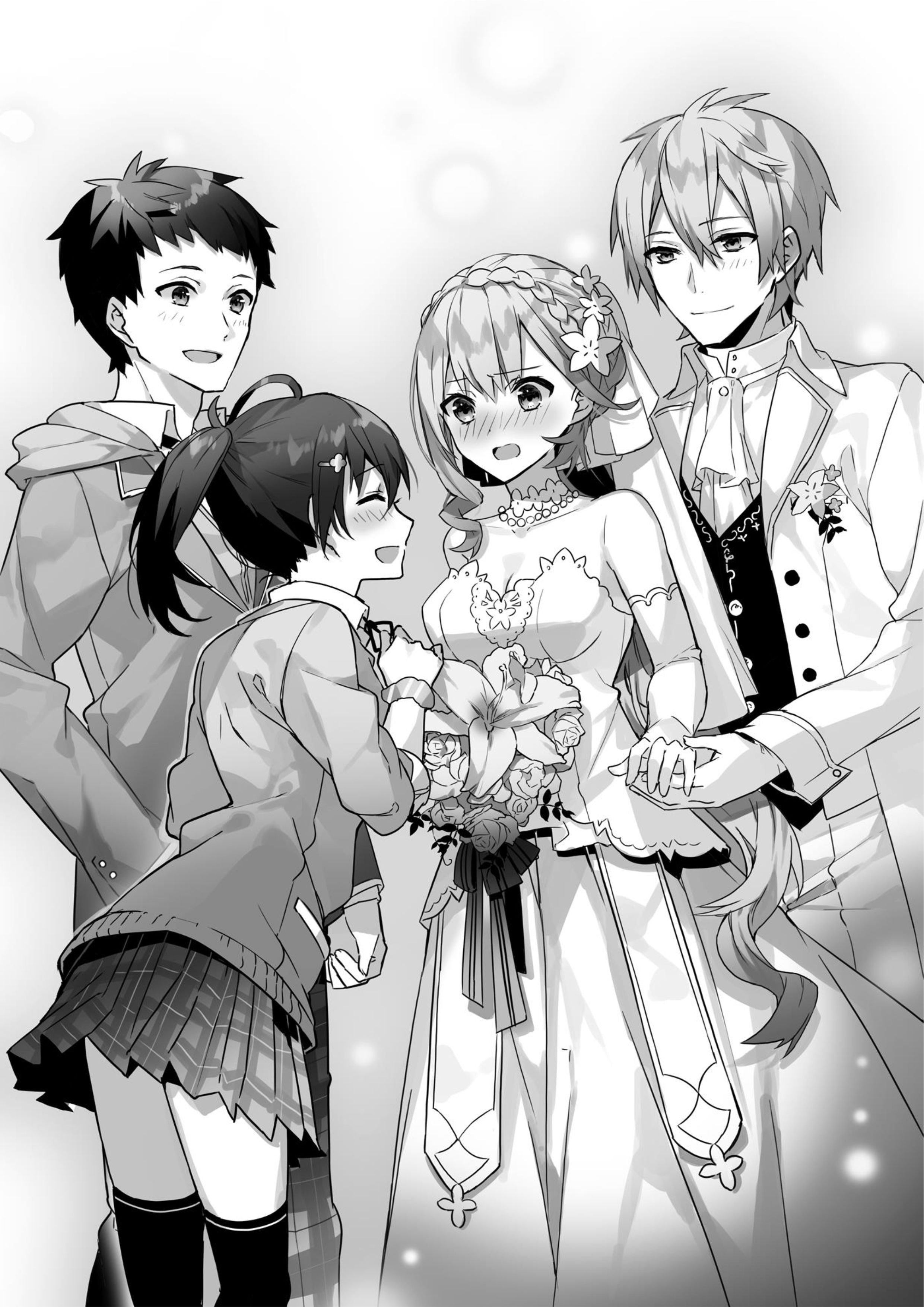 Tsundere Akuyaku Reijou Liselotte to Jikkyou no Endo-kun to Kaisetsu no Kobayashi-san V2 Illustration - Megumi Novel