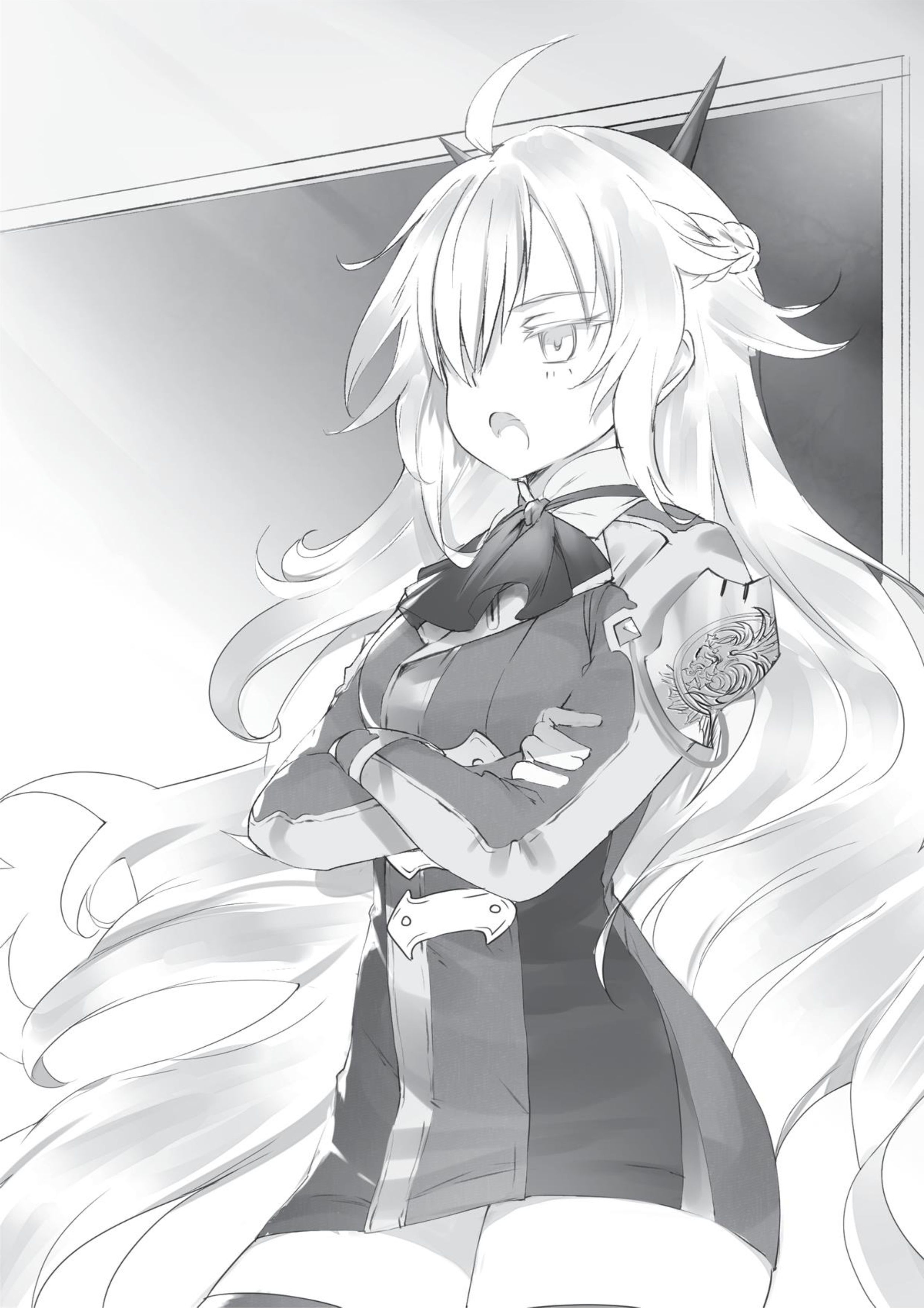 Uchinukareta Senjou wa, Soko de Kieteiro V1 Illustration - Megumi Novel