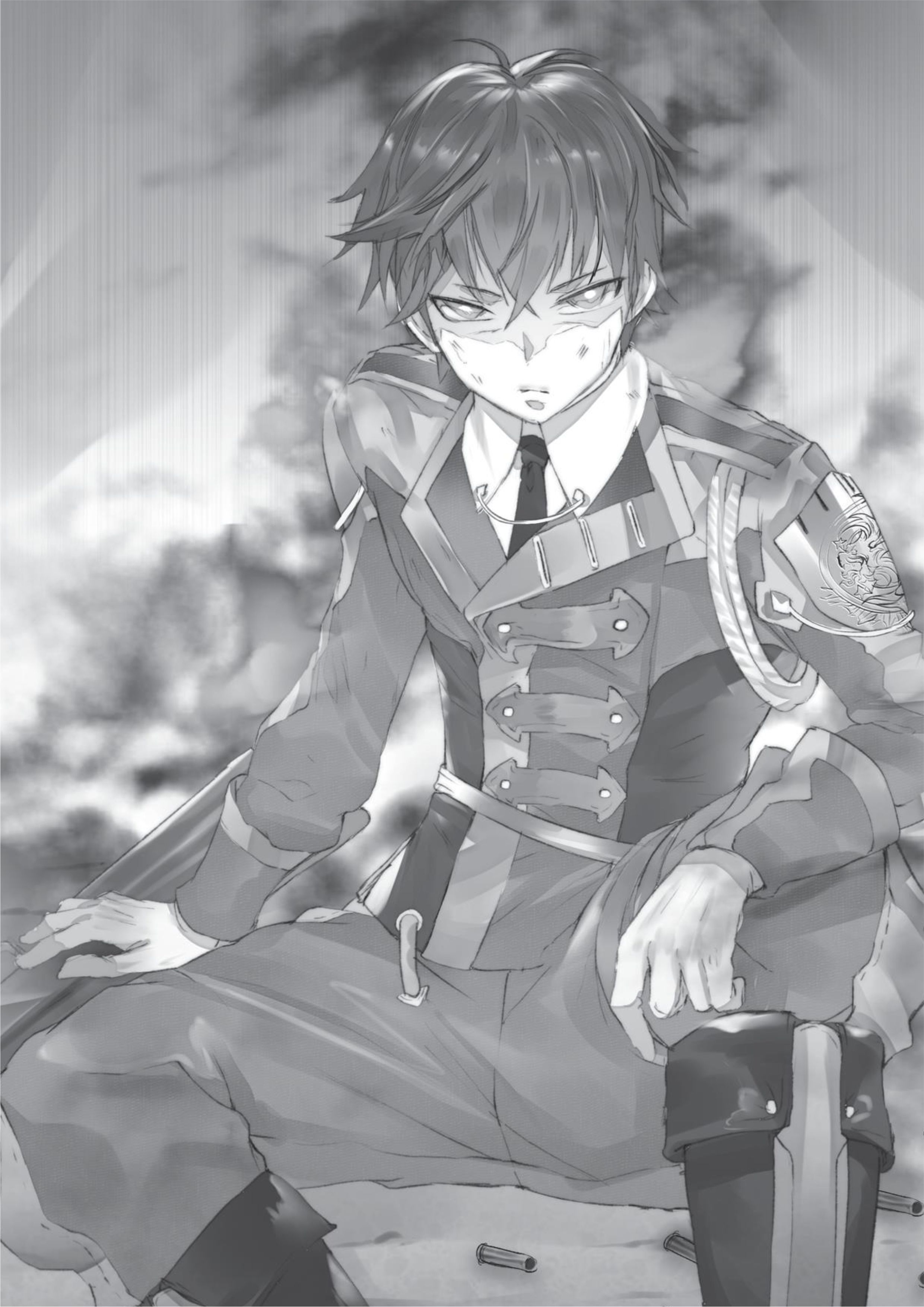 Uchinukareta Senjou wa, Soko de Kieteiro V1 Illustration - Megumi Novel