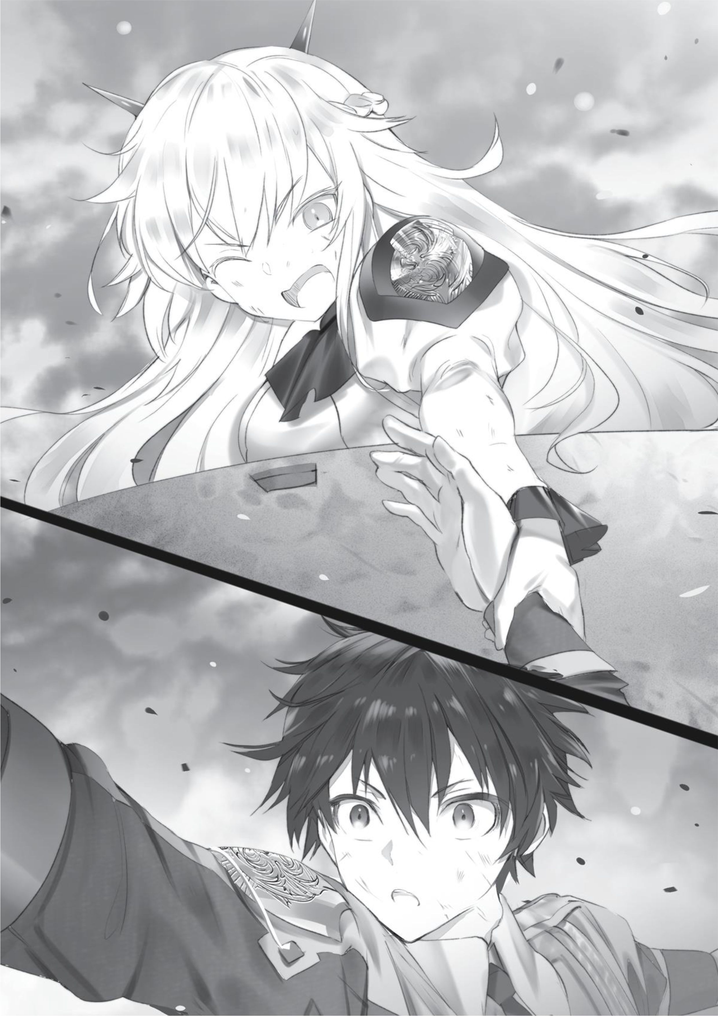 Uchinukareta Senjou wa, Soko de Kieteiro V1 Illustration - Megumi Novel