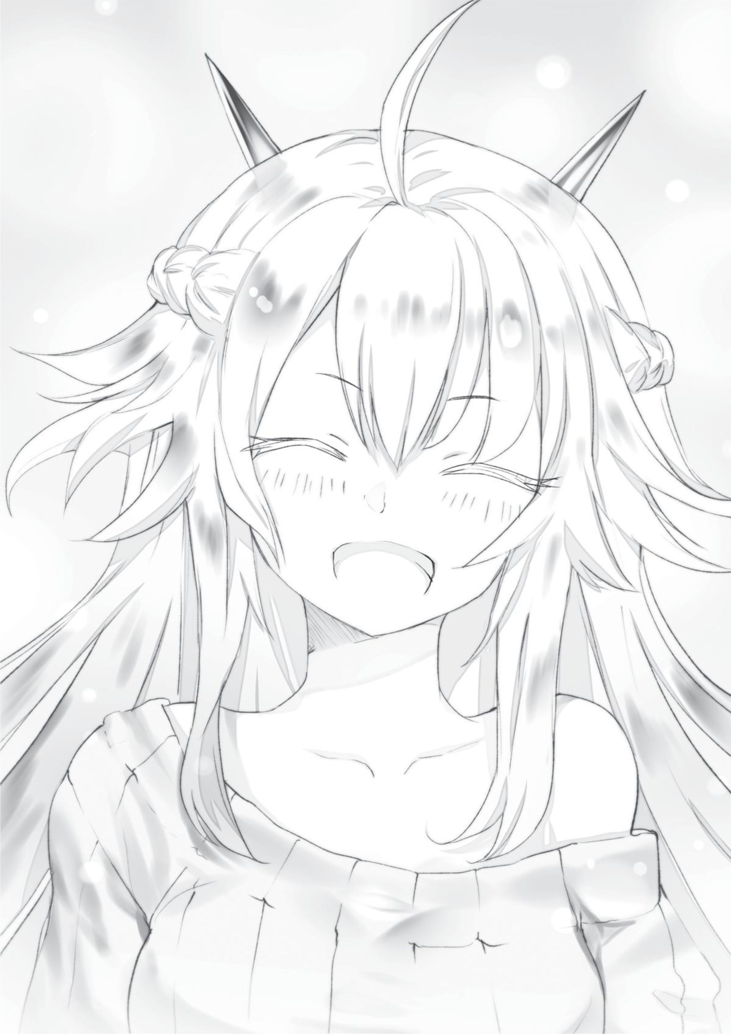 Uchinukareta Senjou wa, Soko de Kieteiro V1 Illustration - Megumi Novel