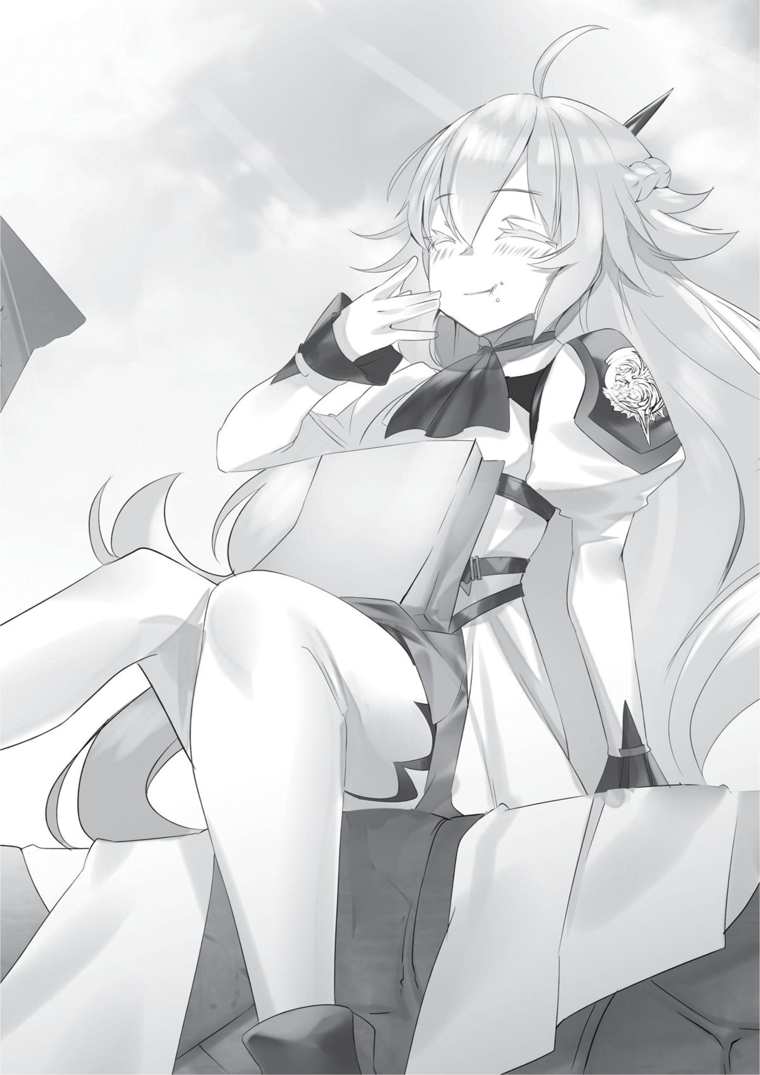 Uchinukareta Senjou wa, Soko de Kieteiro V2 Illustration - Megumi Novel