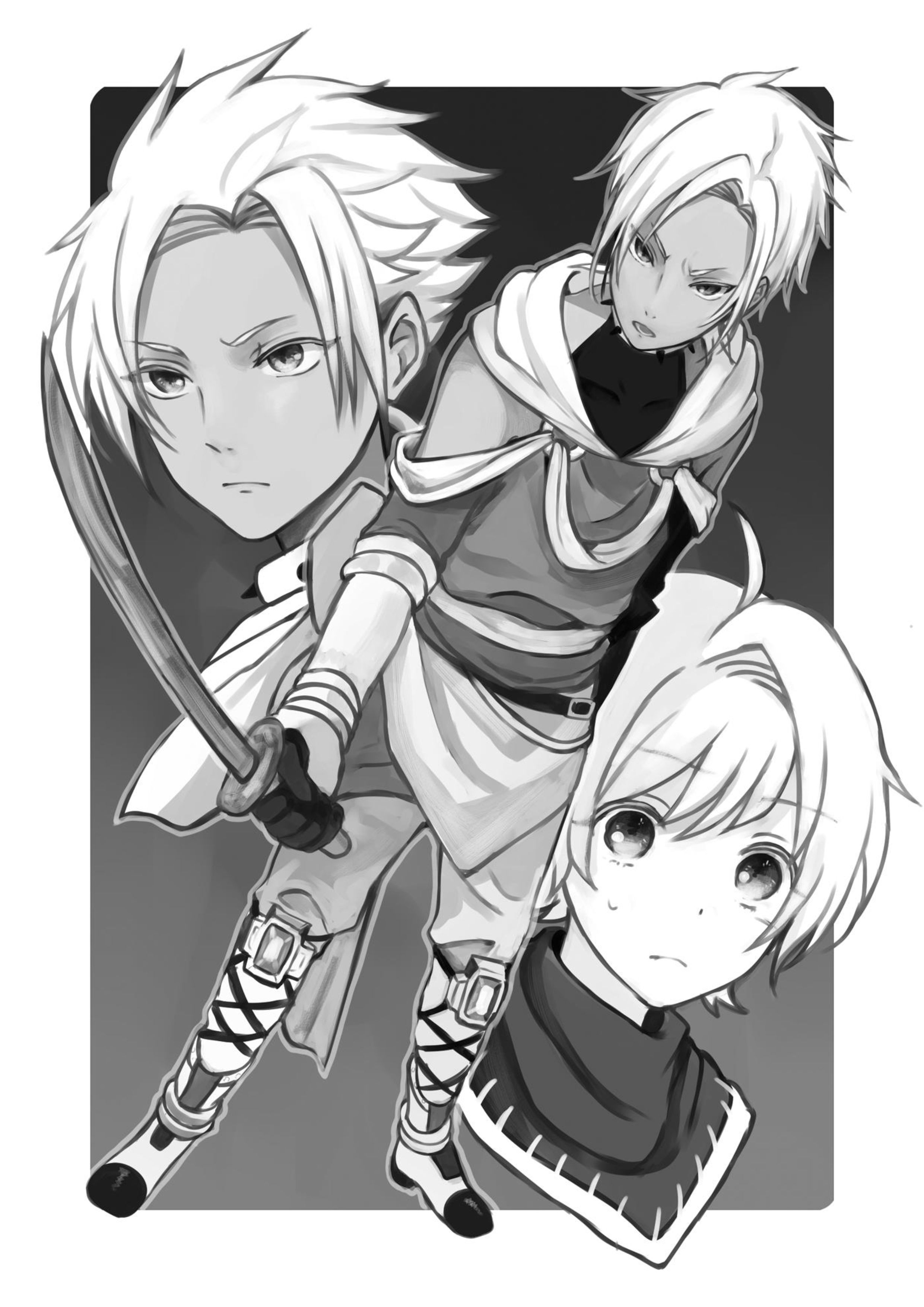 Watashi wa Futatsume no Jinsei wo Aruku! V1 Illustration - Megumi Novel