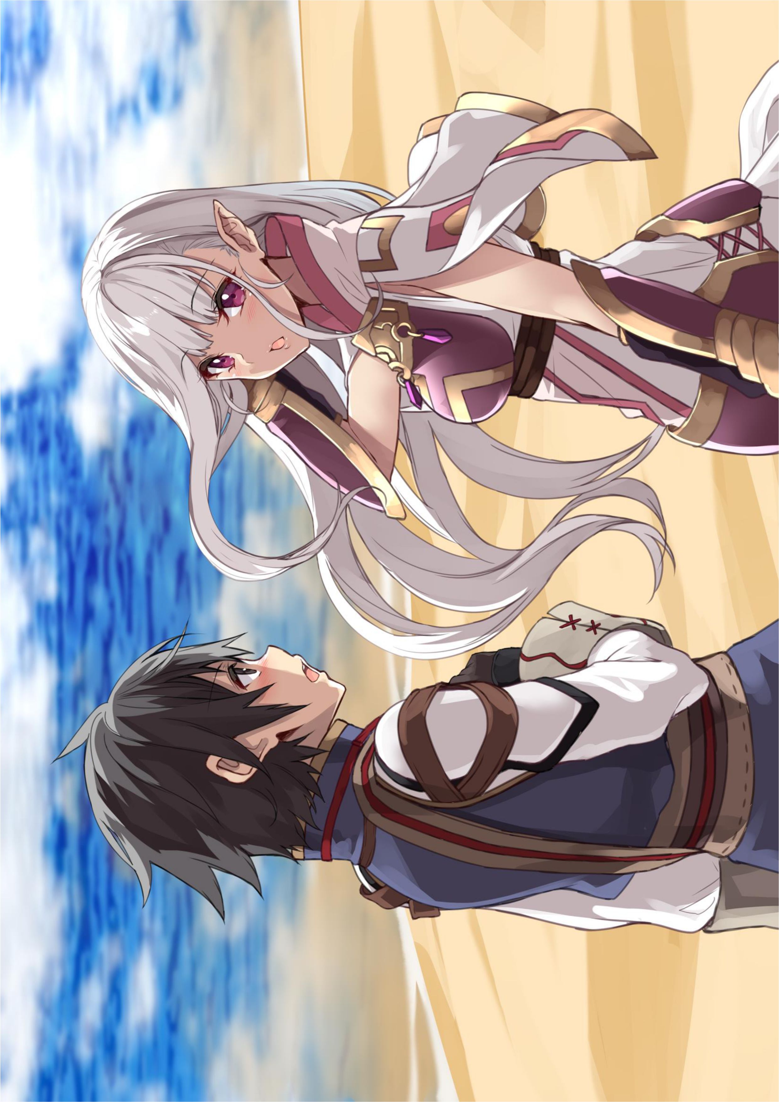 Welcome to Japan, Ms. Elf! V5 Illustration - Megumi Novel