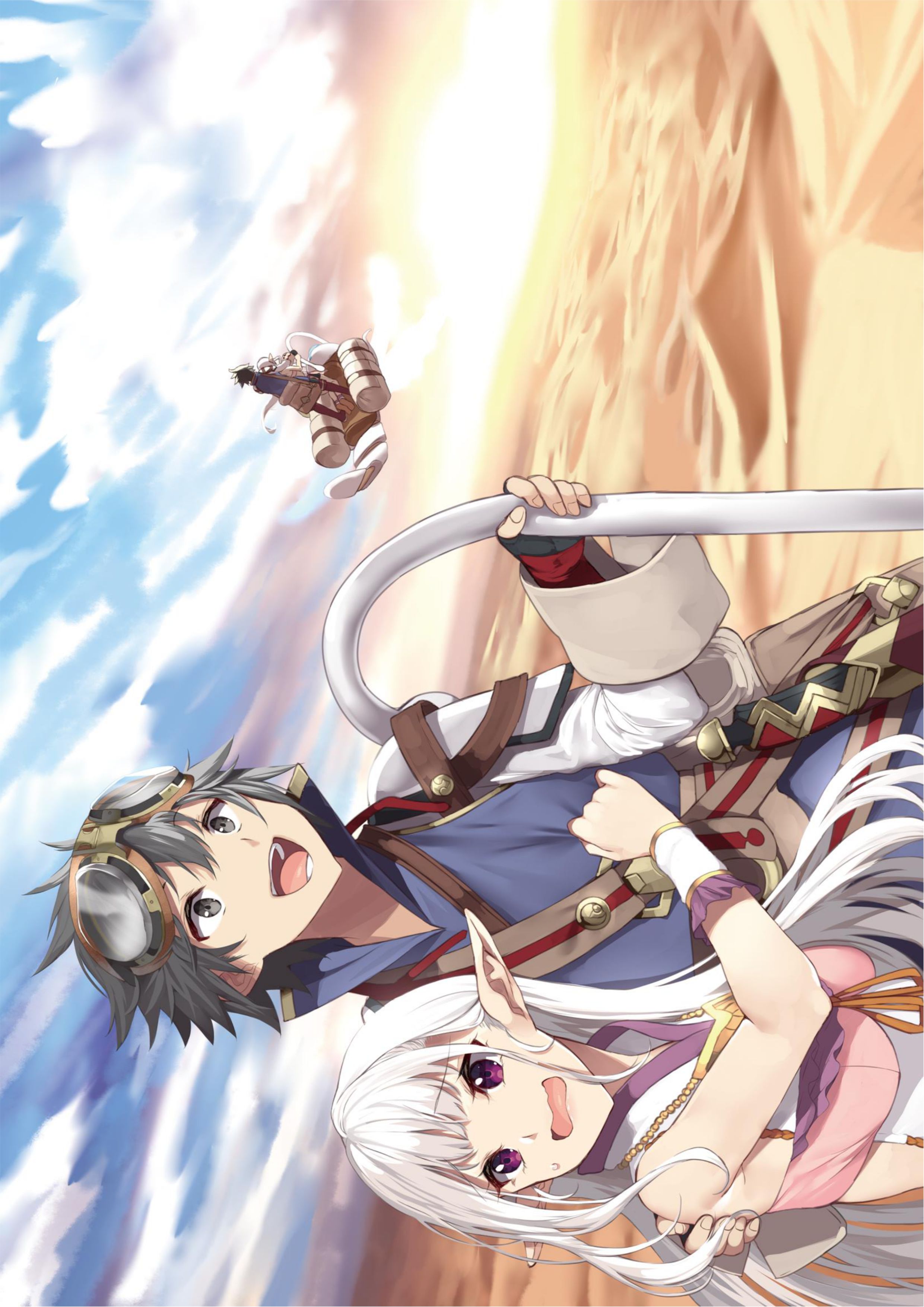 Welcome to Japan, Ms. Elf! V6 Illustration - Megumi Novel