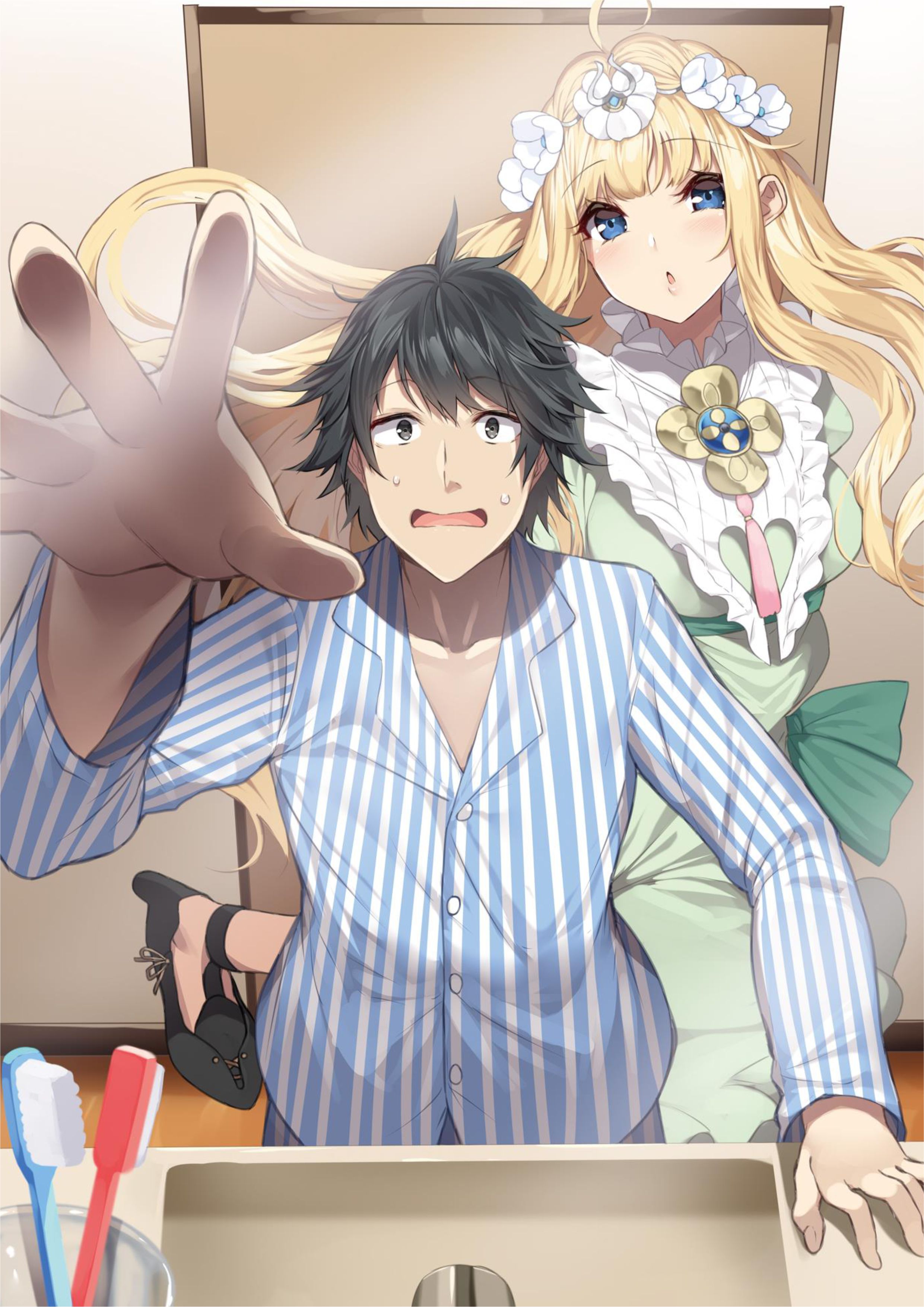 Welcome to Japan, Ms. Elf! V6 Illustration - Megumi Novel