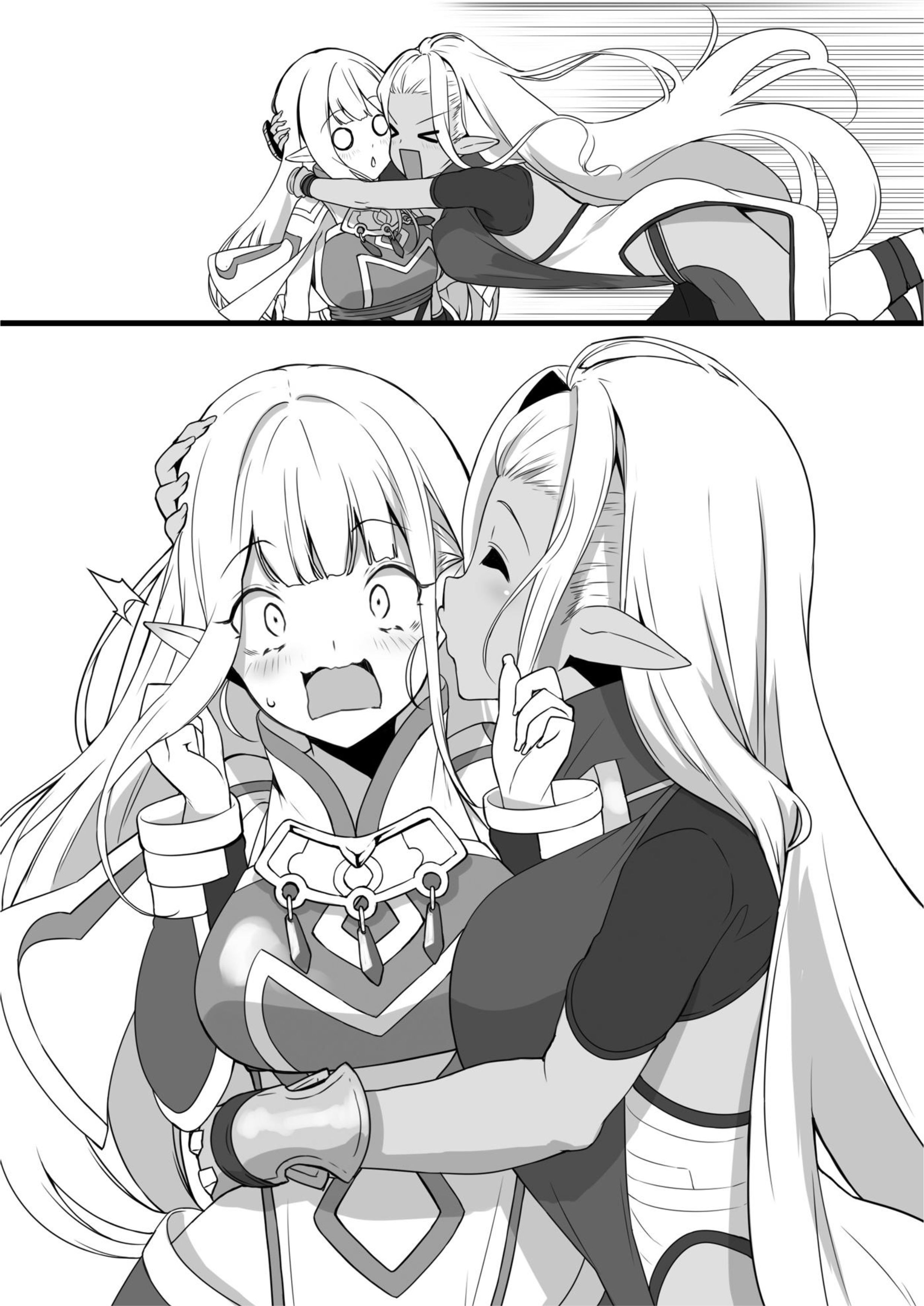 Welcome to Japan, Ms. Elf! V7 Illustration - Megumi Novel