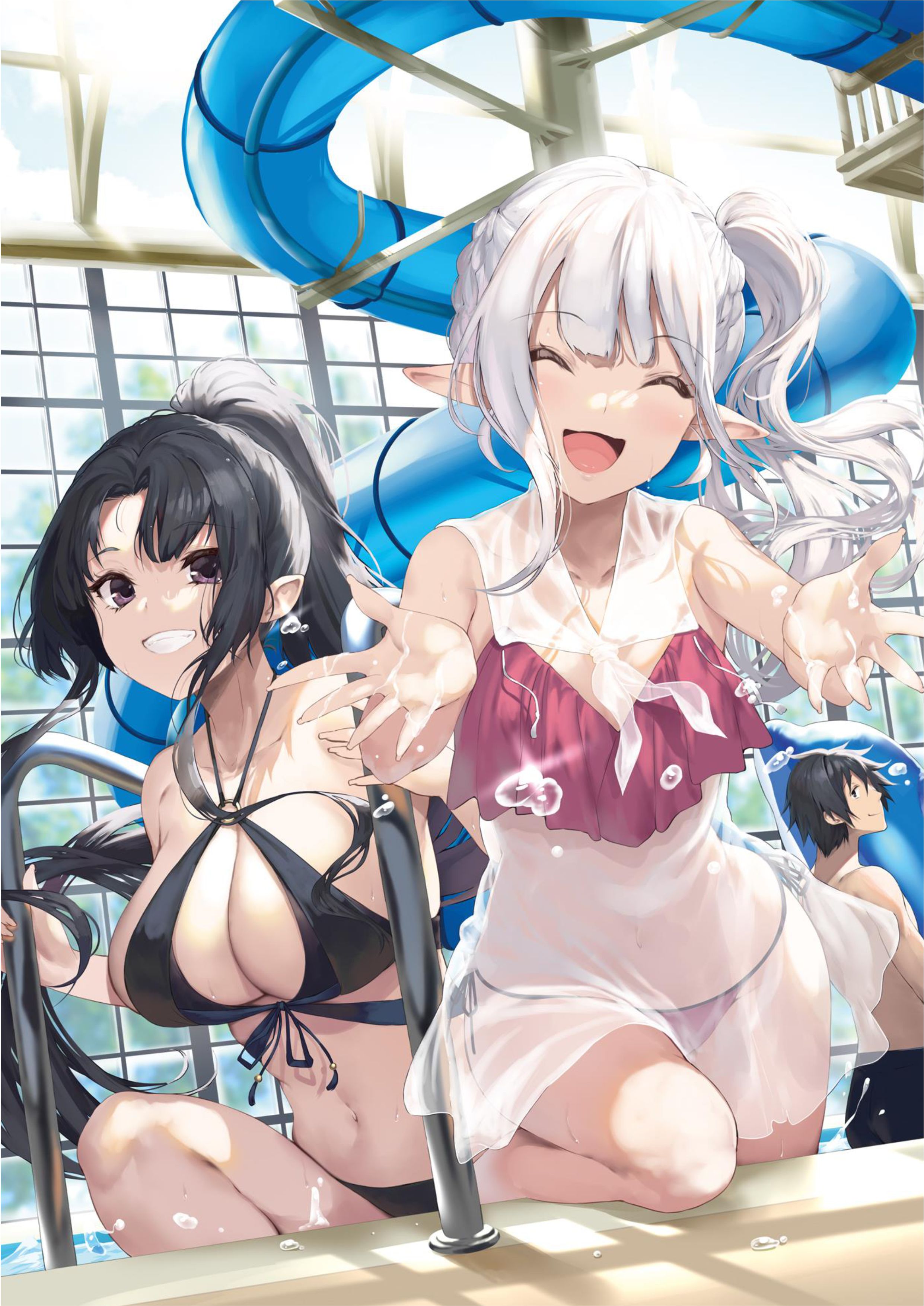 Welcome to Japan, Ms. Elf! V7 Illustration - Megumi Novel