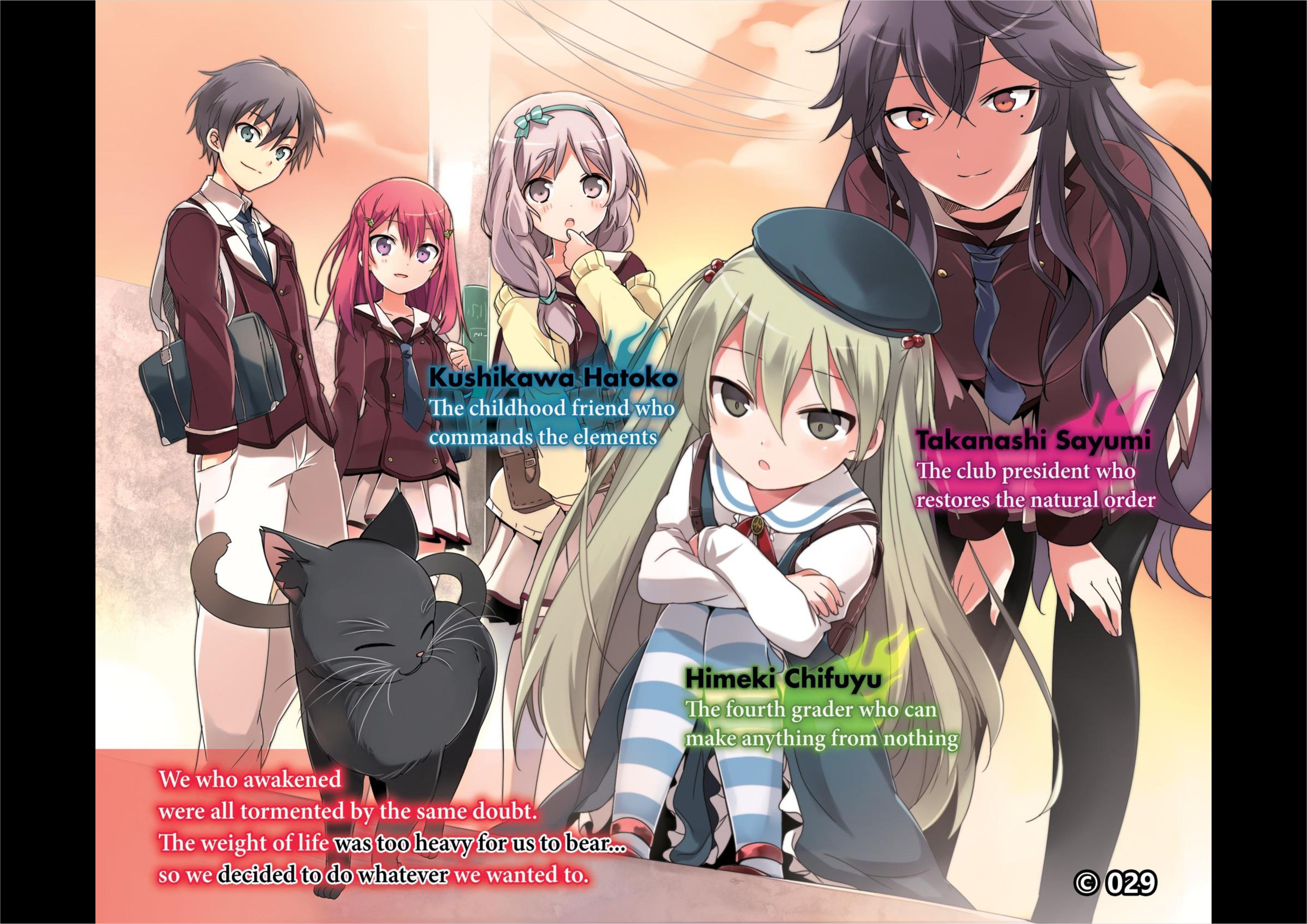 When Supernatural Battles Became Commonplace V1 Illustration - Megumi Novel