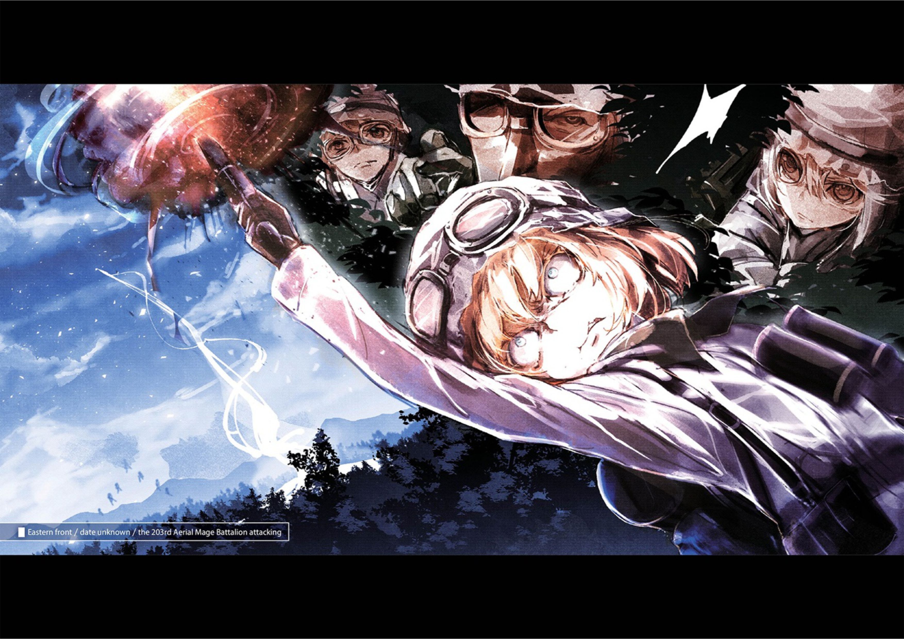 Youjo Senki V6 Illustration - Megumi Novel