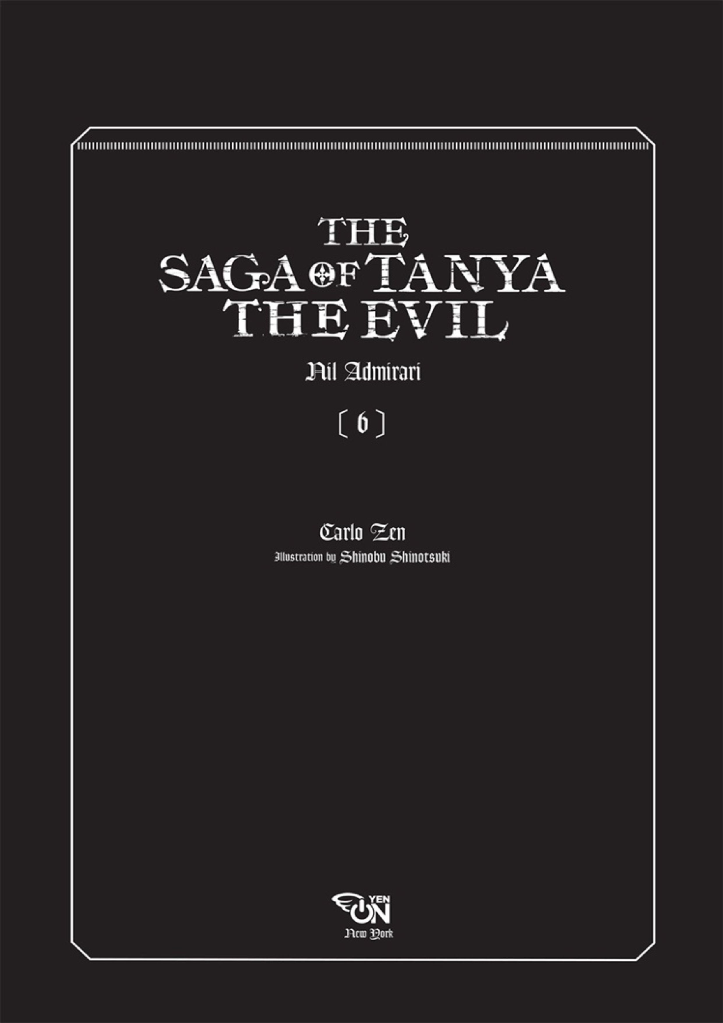 Youjo Senki V6 Illustration - Megumi Novel