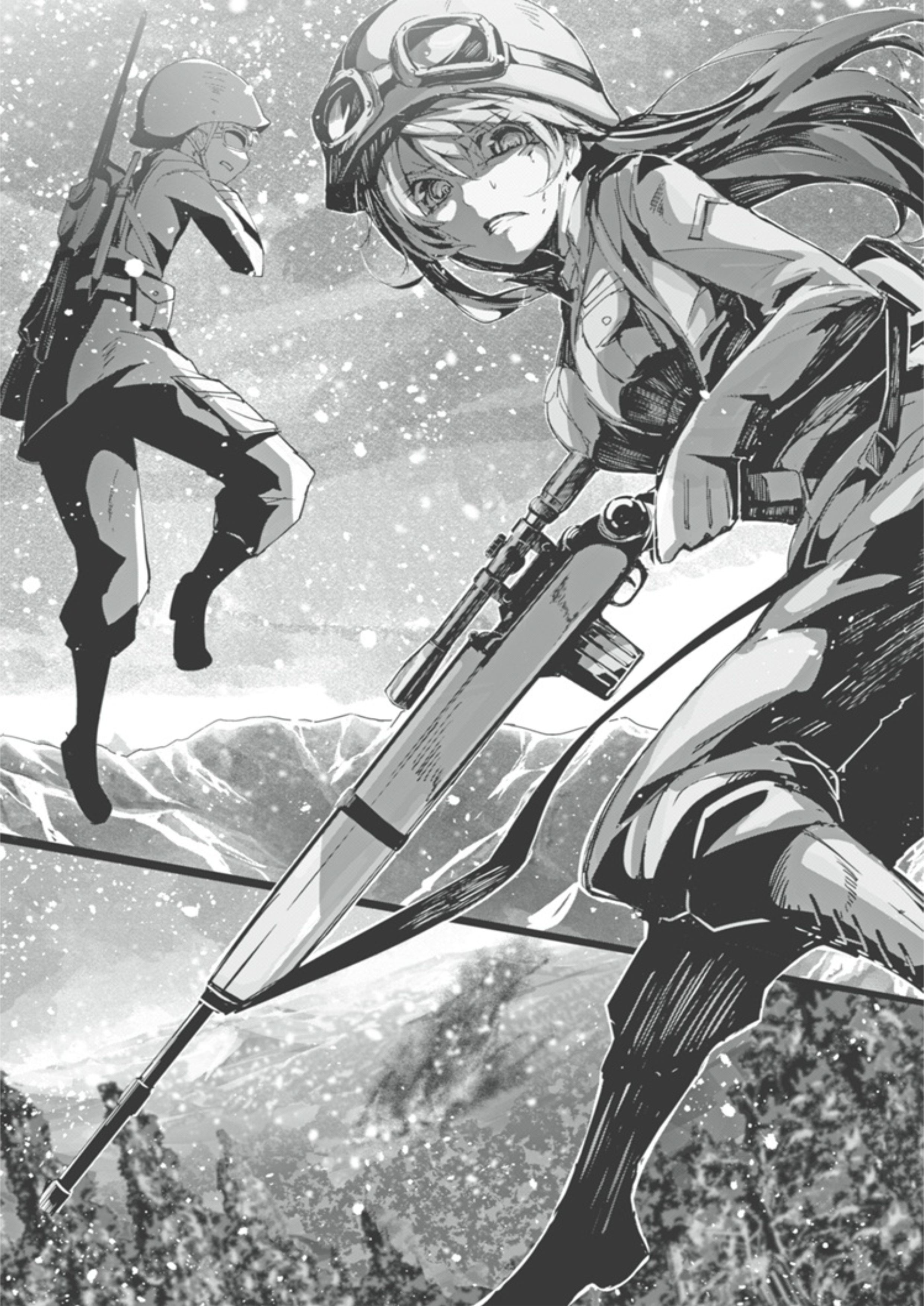 Youjo Senki V6 Illustration - Megumi Novel