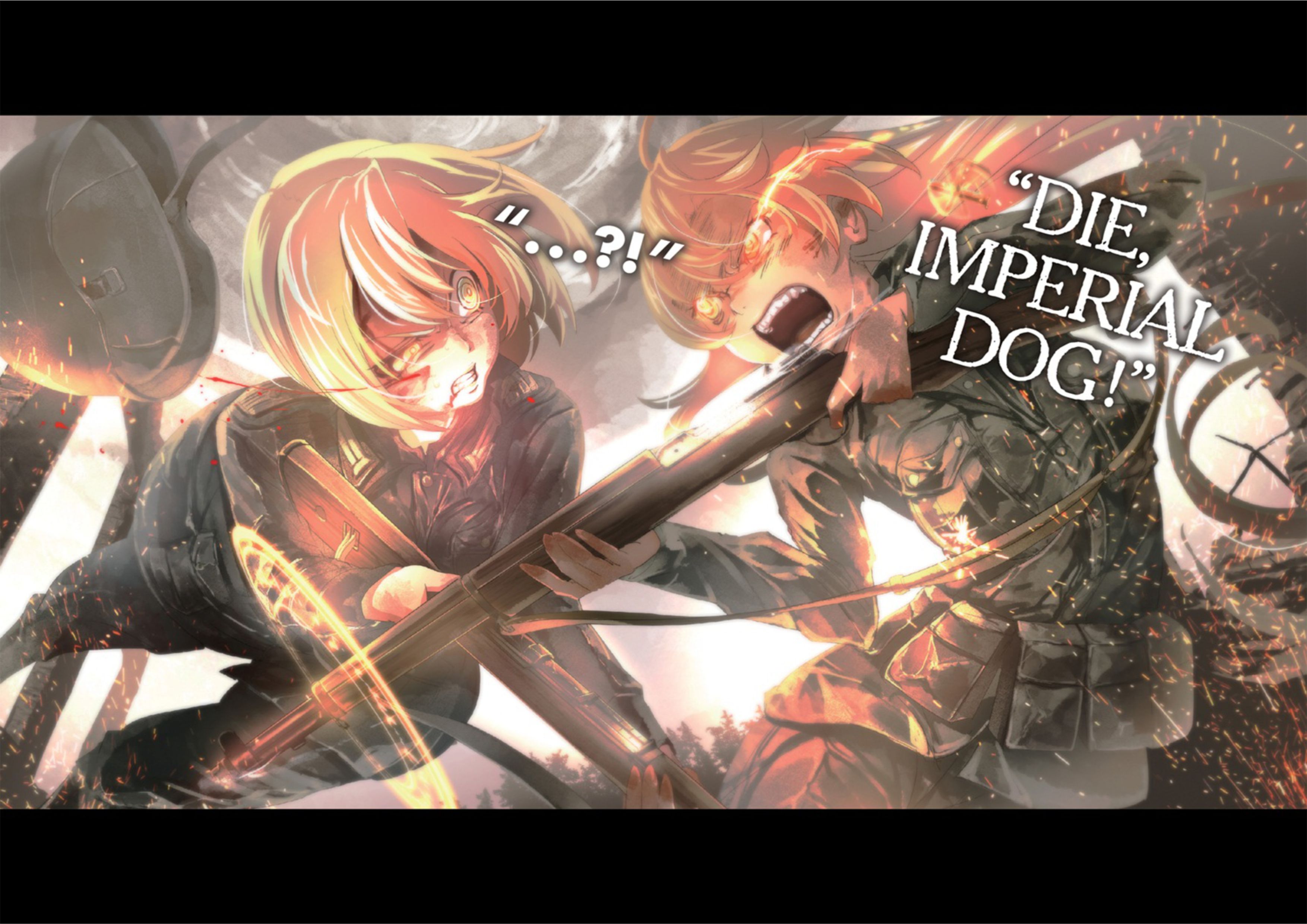 Youjo Senki V8 Illustration - Megumi Novel